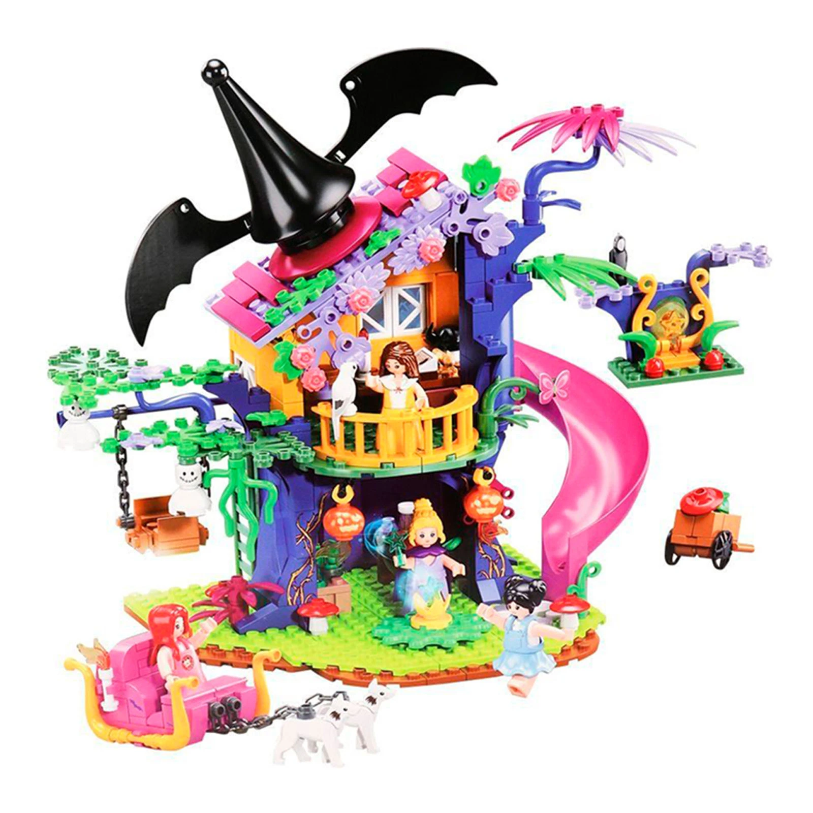 Конструктор Sluban Girl`s Dream Чарівний будинок на дереві 435дет. M38-B1057 Фото №:1