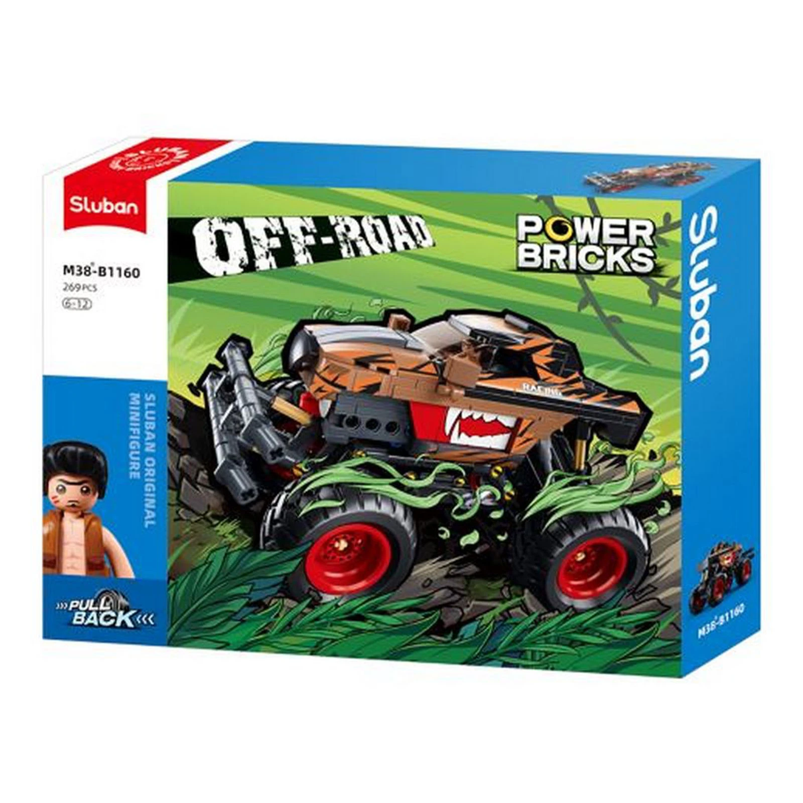 Конструктор Sluban Power bricks Позашляховик 269дет. M38-B1160 Фото №:1