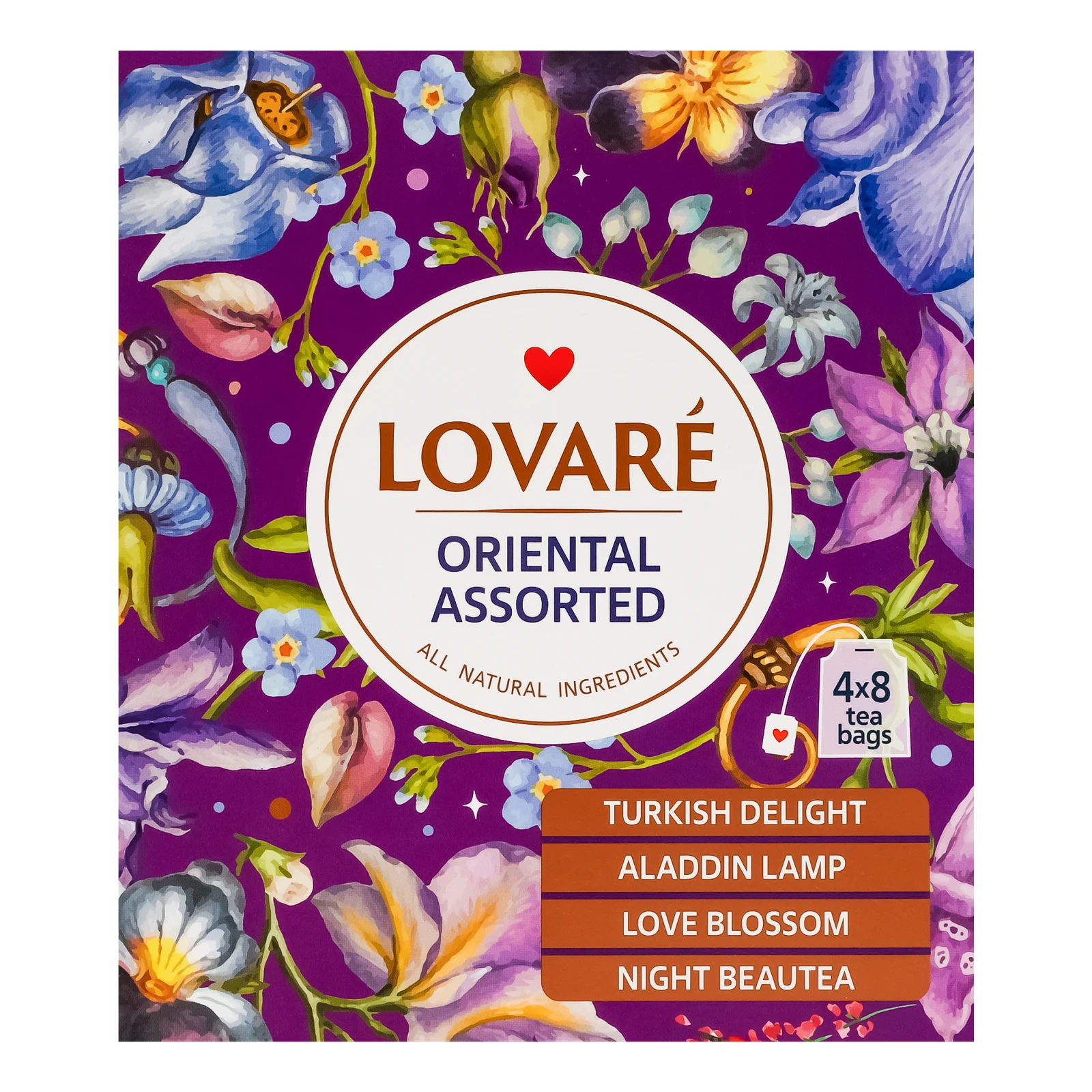 Чай Lovare Oriental Assorted чорний 32х2г