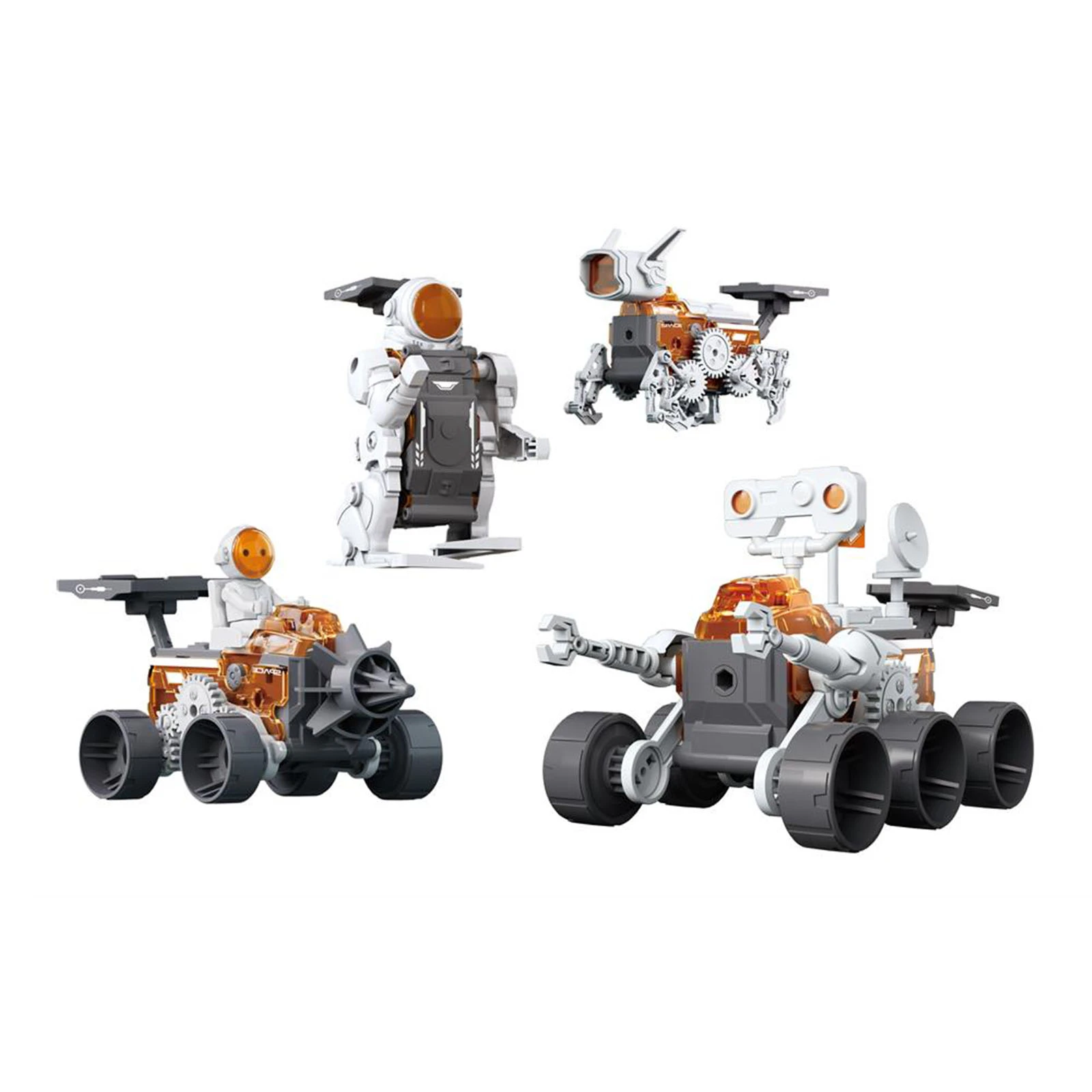 Конструктор Steam 4в1 Космічна пригода 138дет. Фото №:3