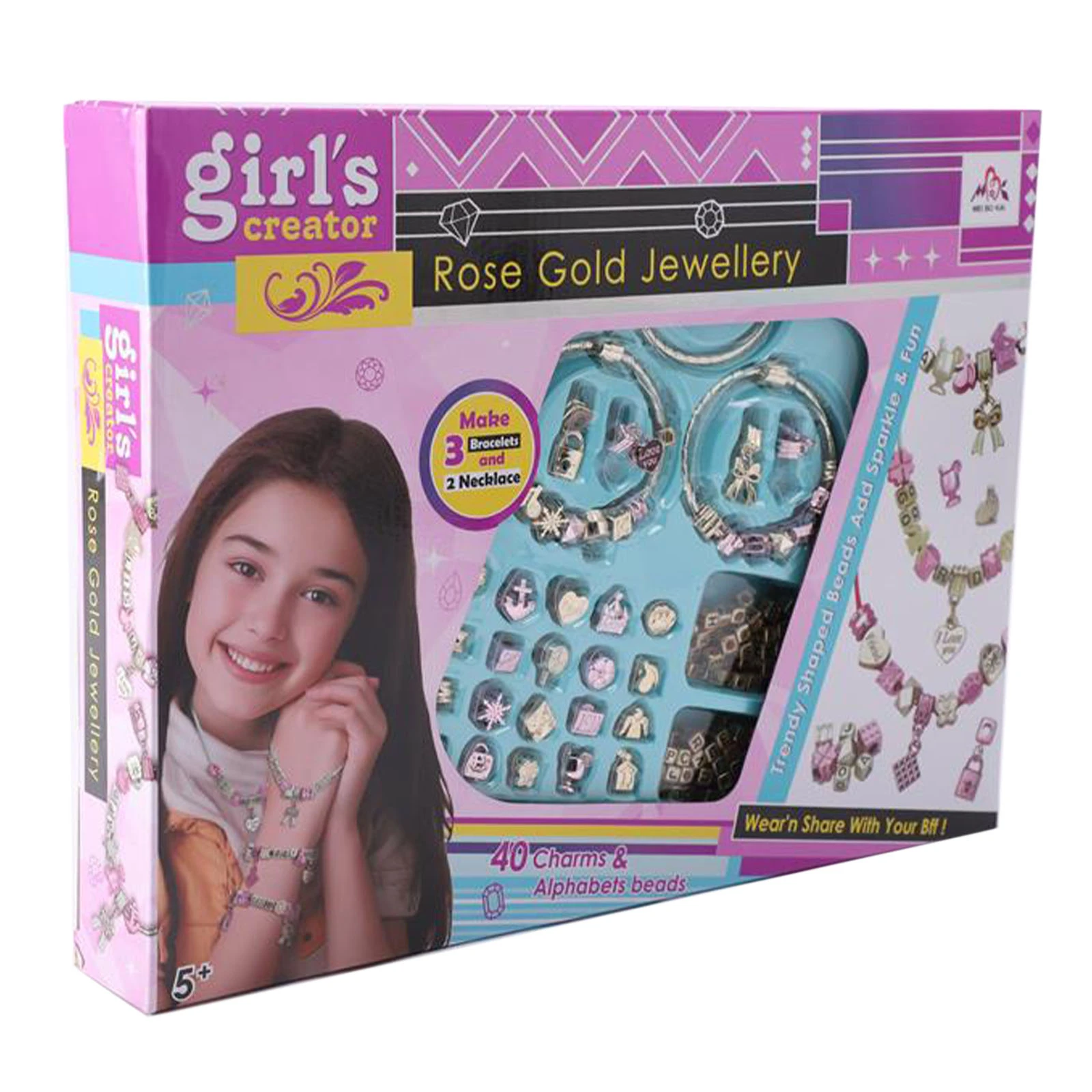 Набір ігровий Girl's creator для створення прикрас 73544 Фото №:1