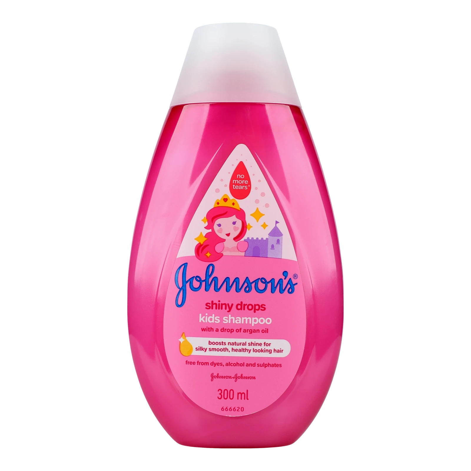 Шампунь для волосся Johnson's Shiny drops дитячий 300мл Фото №:1