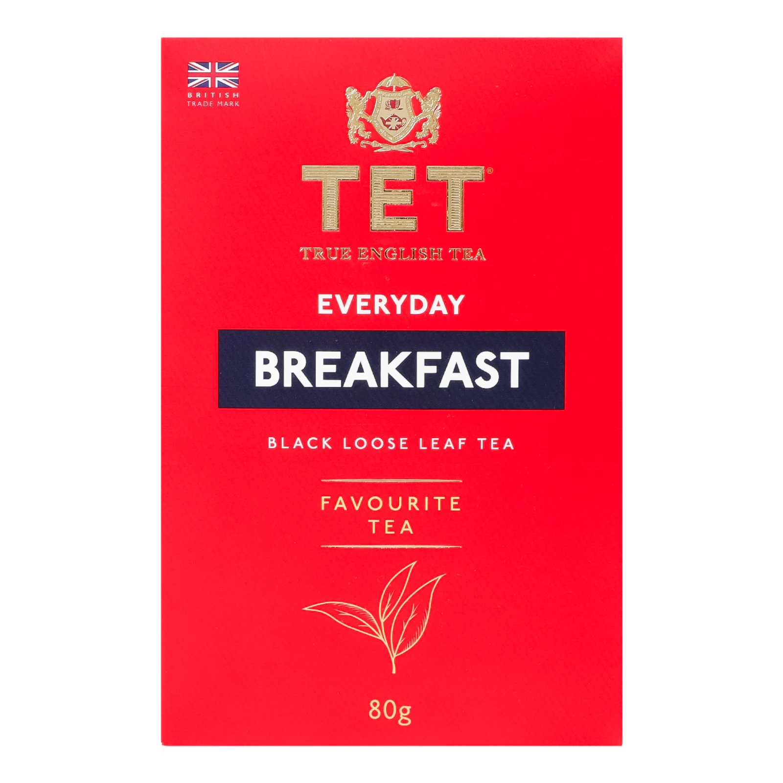Чай TET Everyday Breakfast чорний байховий листовий 80г Фото навігації №:1