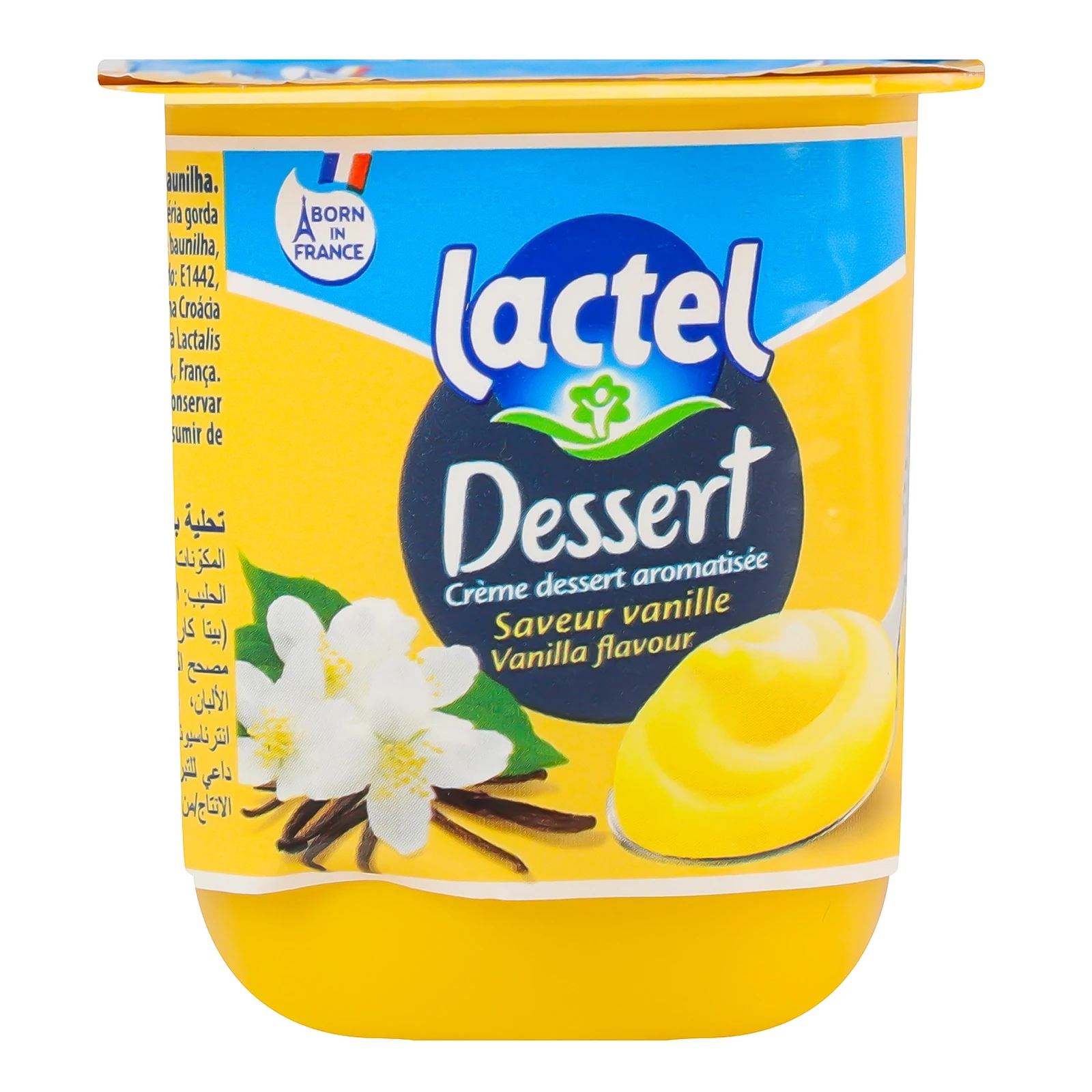 Десерт Lactel молочний ультрапастеризований з ароматом ванілі 2.9% 125г Фото №:1