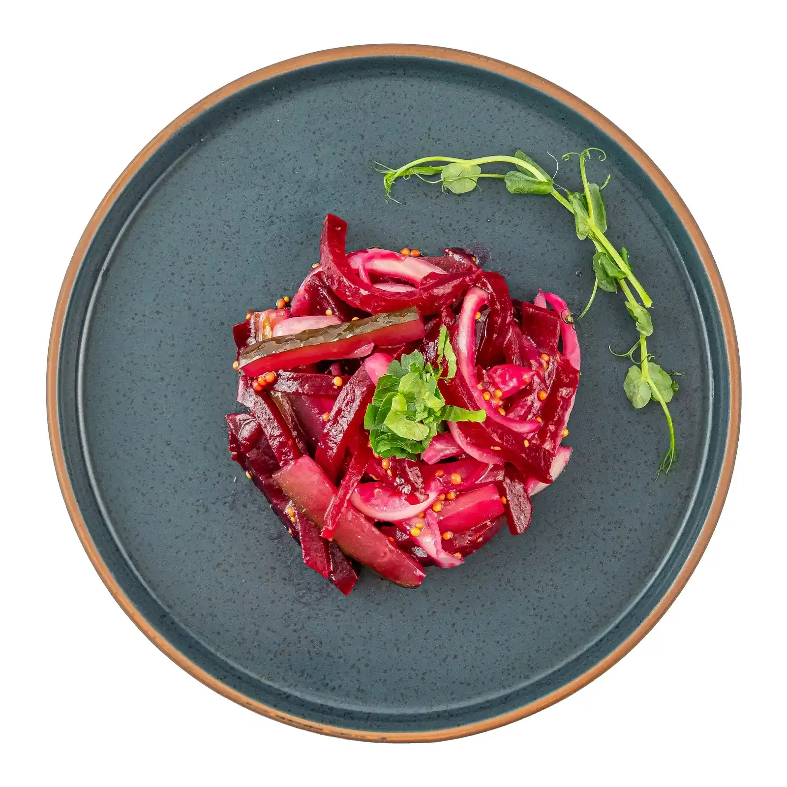 Салат з буряка та солоного огірка Фото №:1