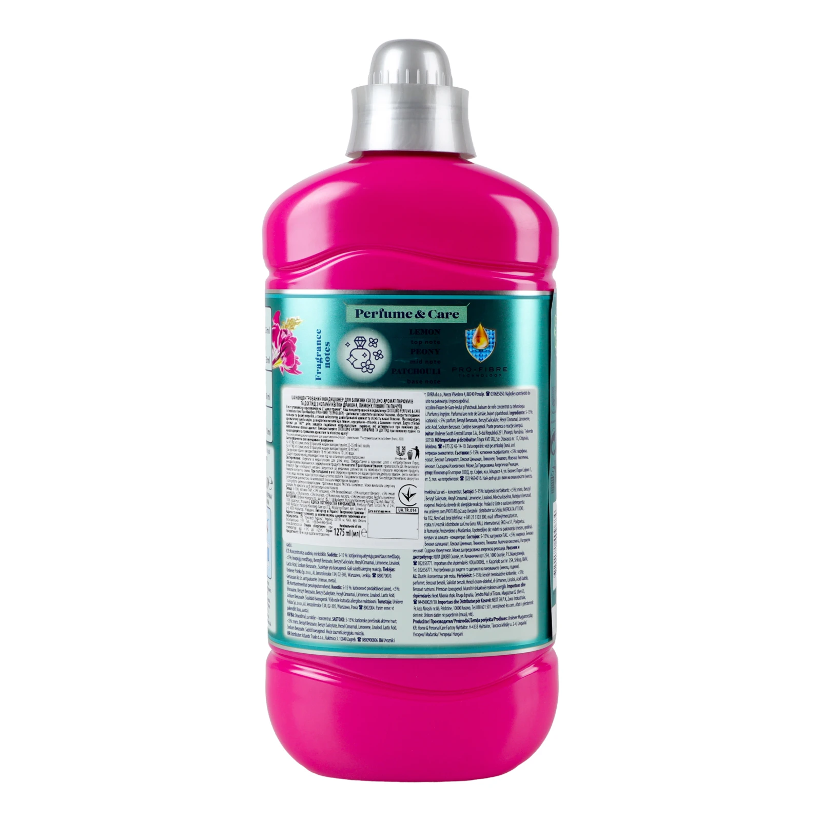 Кондиціонер для білизни Coccolino концентрований Perfume&Care Snapdragon&patchouli 1.275л фото 2