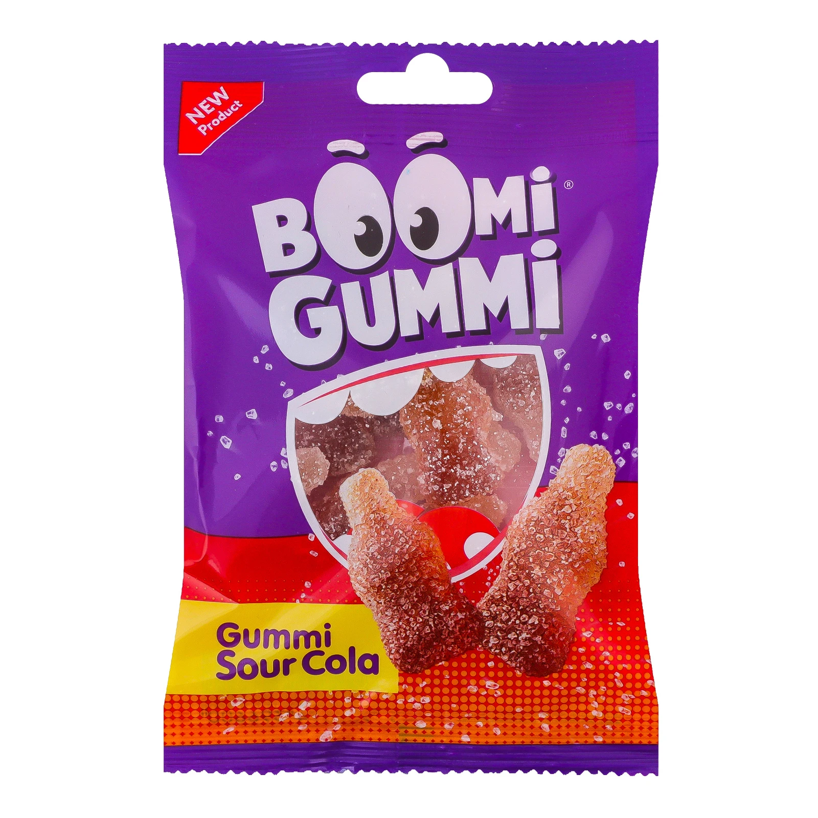 Цукерки желейні Boomi Gummi Sour cola 70г Фото №:1