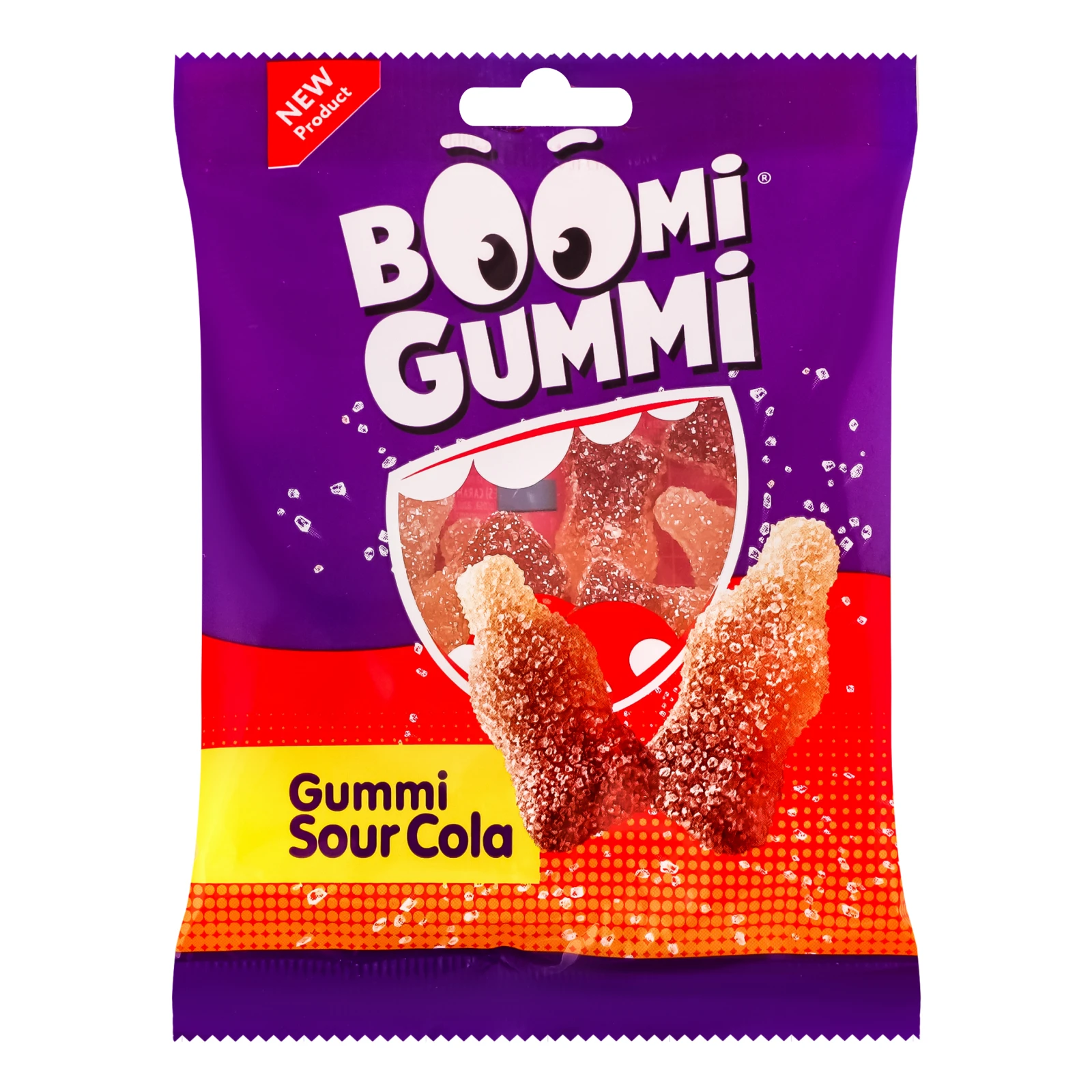 Цукерки желейні Boomi Gummi Sour cola 70г Фото №:1