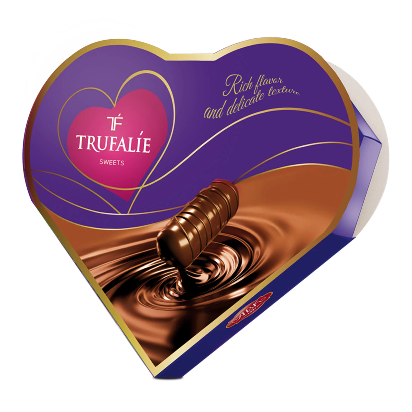 & Цукерки АВК 124г Trufalie серце Новинка Фото №:1