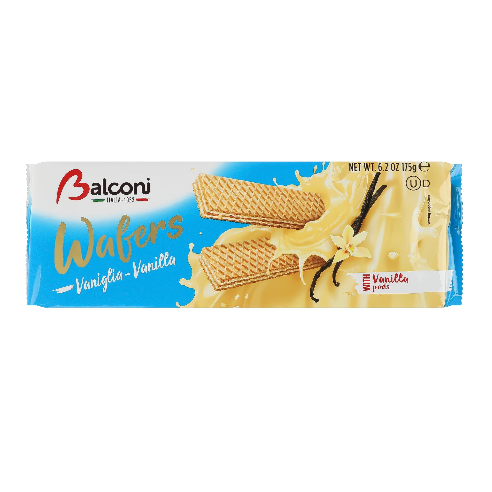 Вафлі Balconi 175г з ваніллю Фото №:1