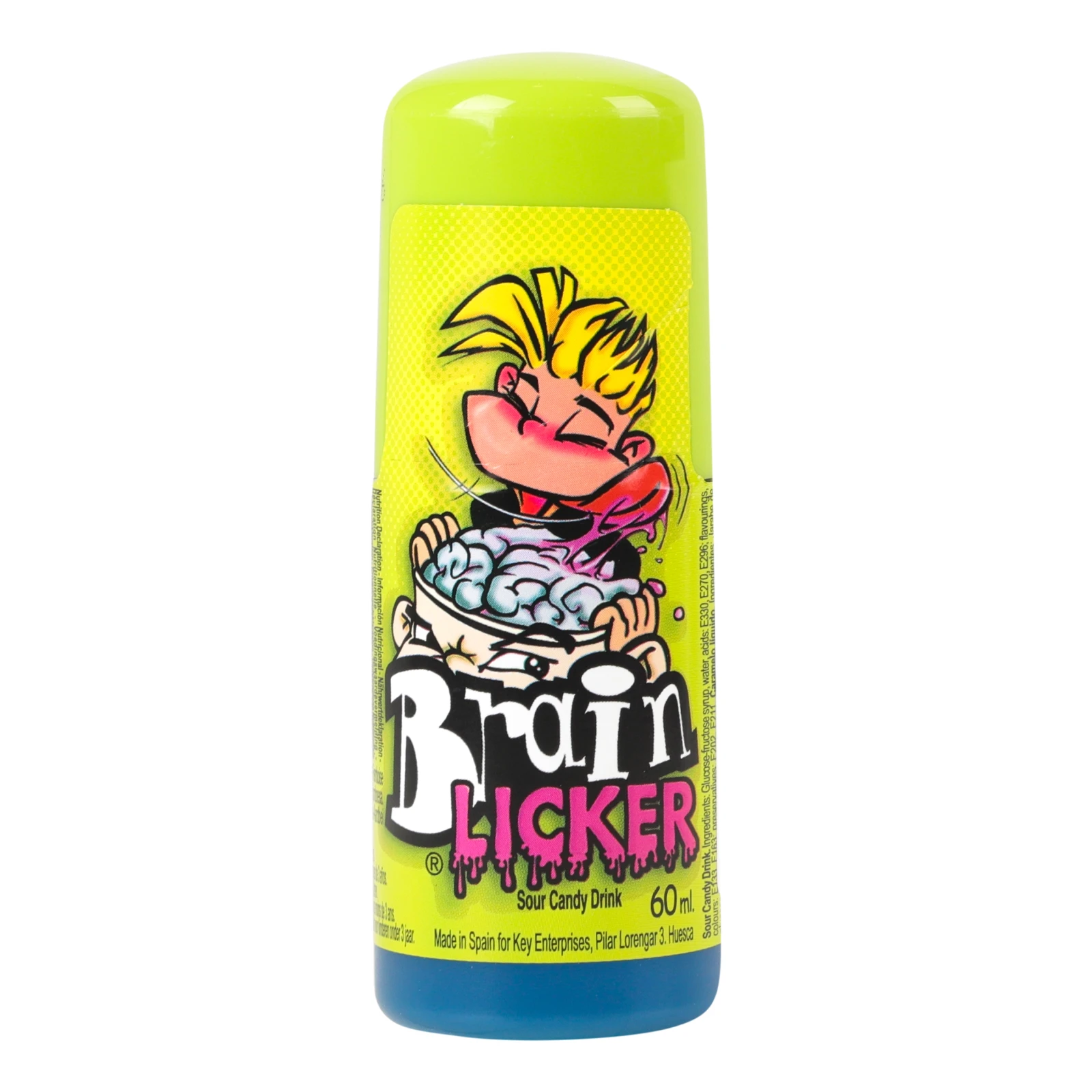 Цукерка-ролер Bip 60мл рідка Вилизувач мозку Brain licker синій Новинка Фото №:1