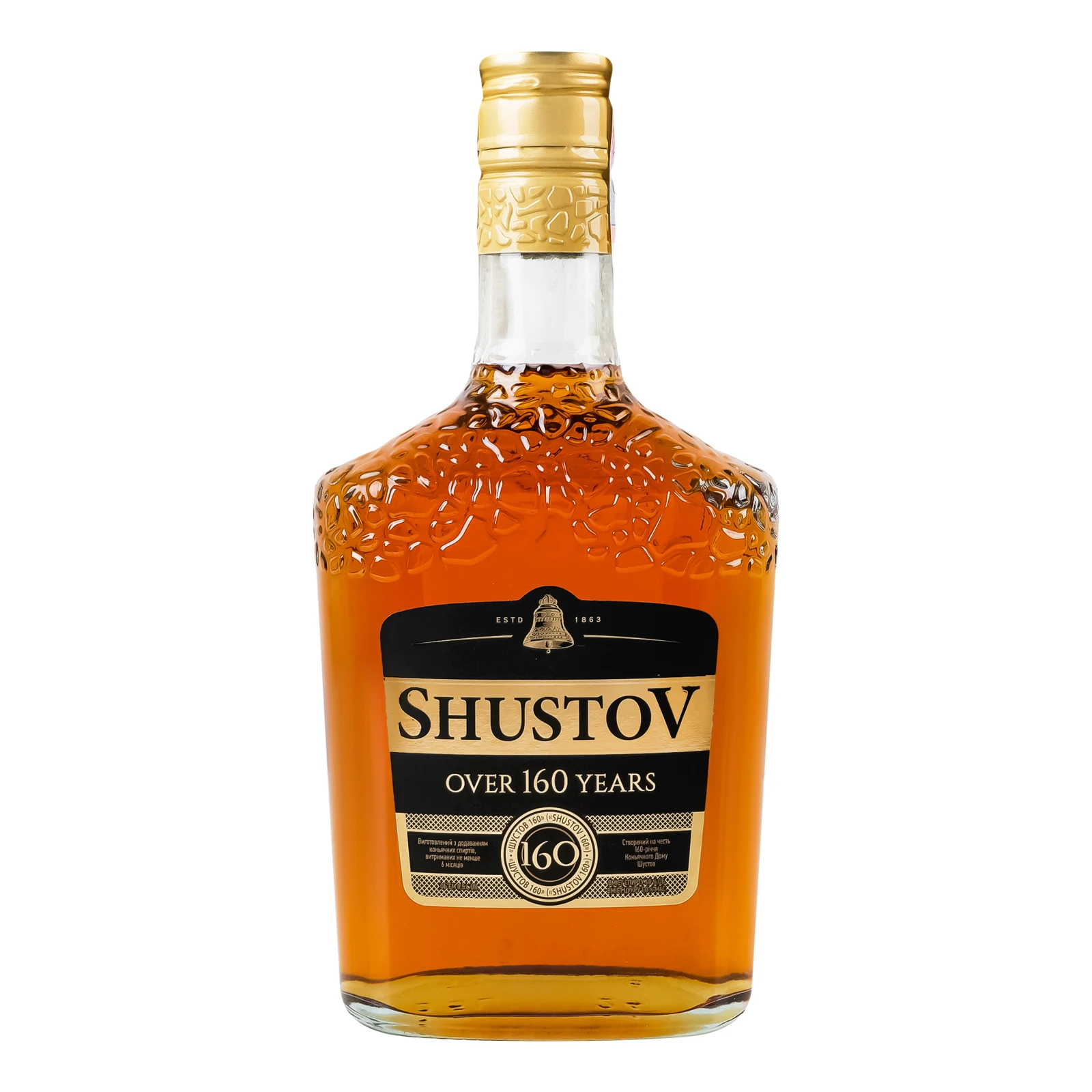 Напій спиртний ShustoV Over 160 years 40% 0.5л