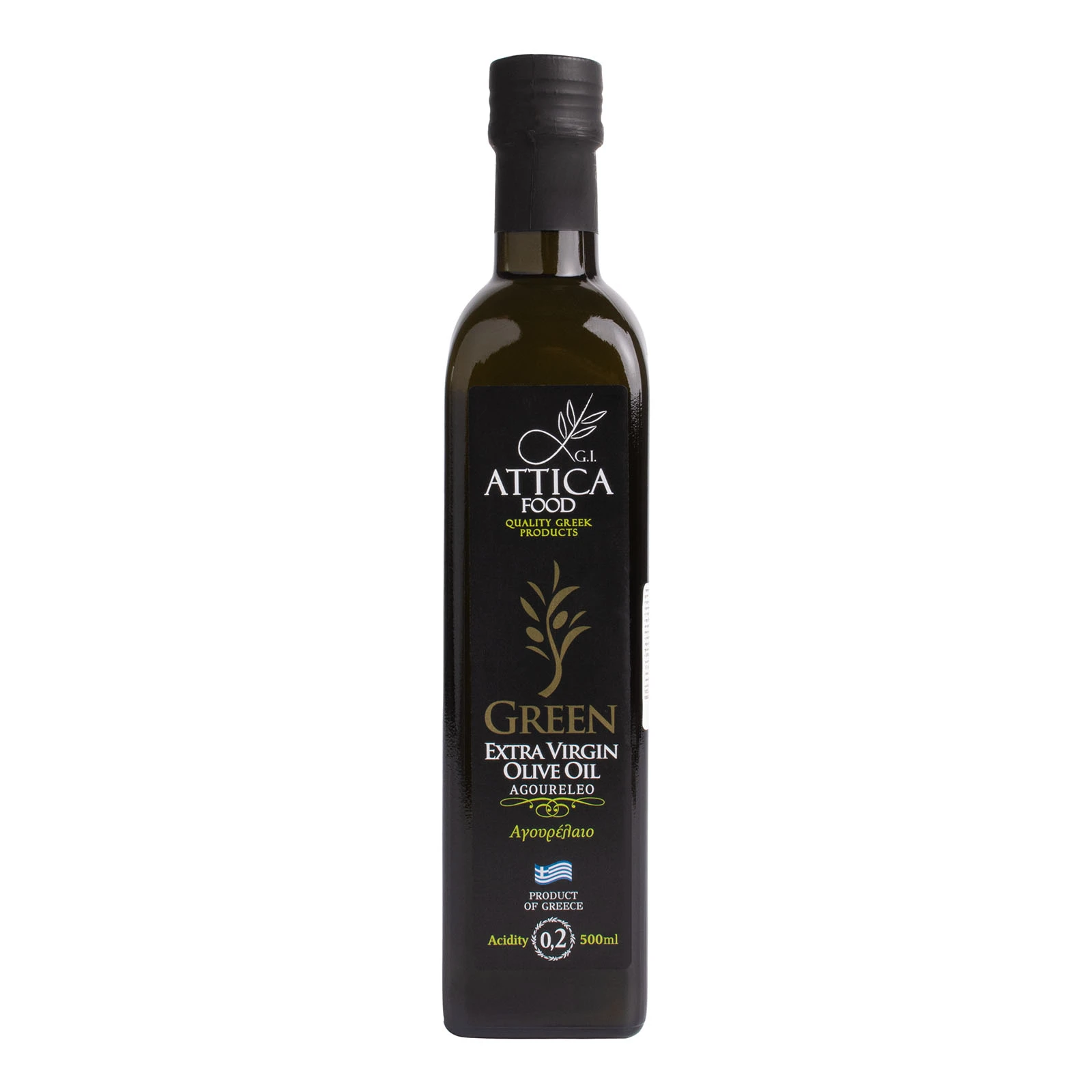 Олія G.I.Attica food 500мл Extra Virgin Agoureleo оливкова Новинка Фото №:1