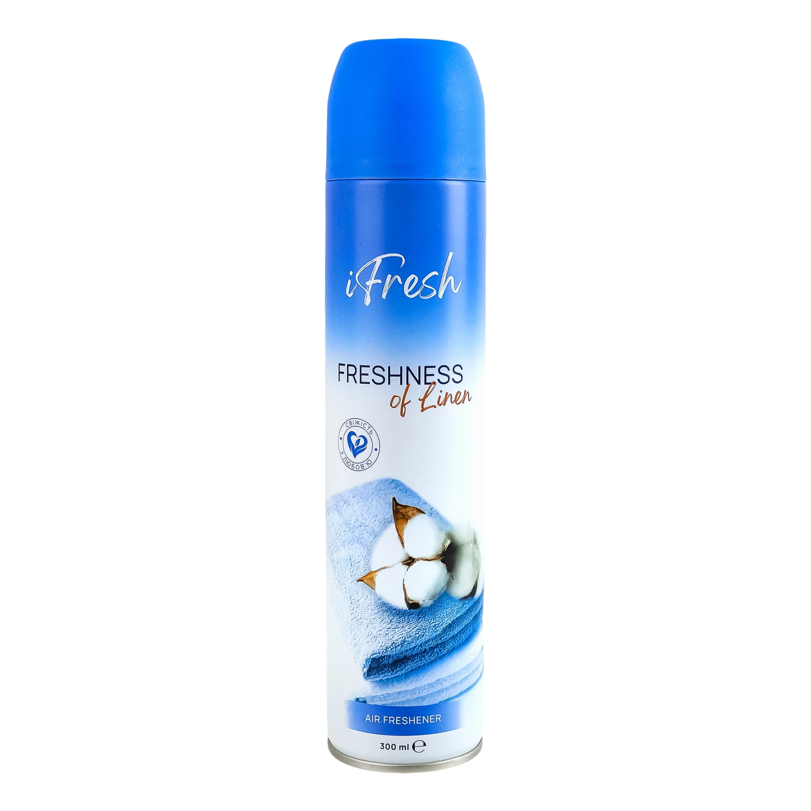 Освіжувач повітря iFresh Freshness of linen 300мл Фото №:1