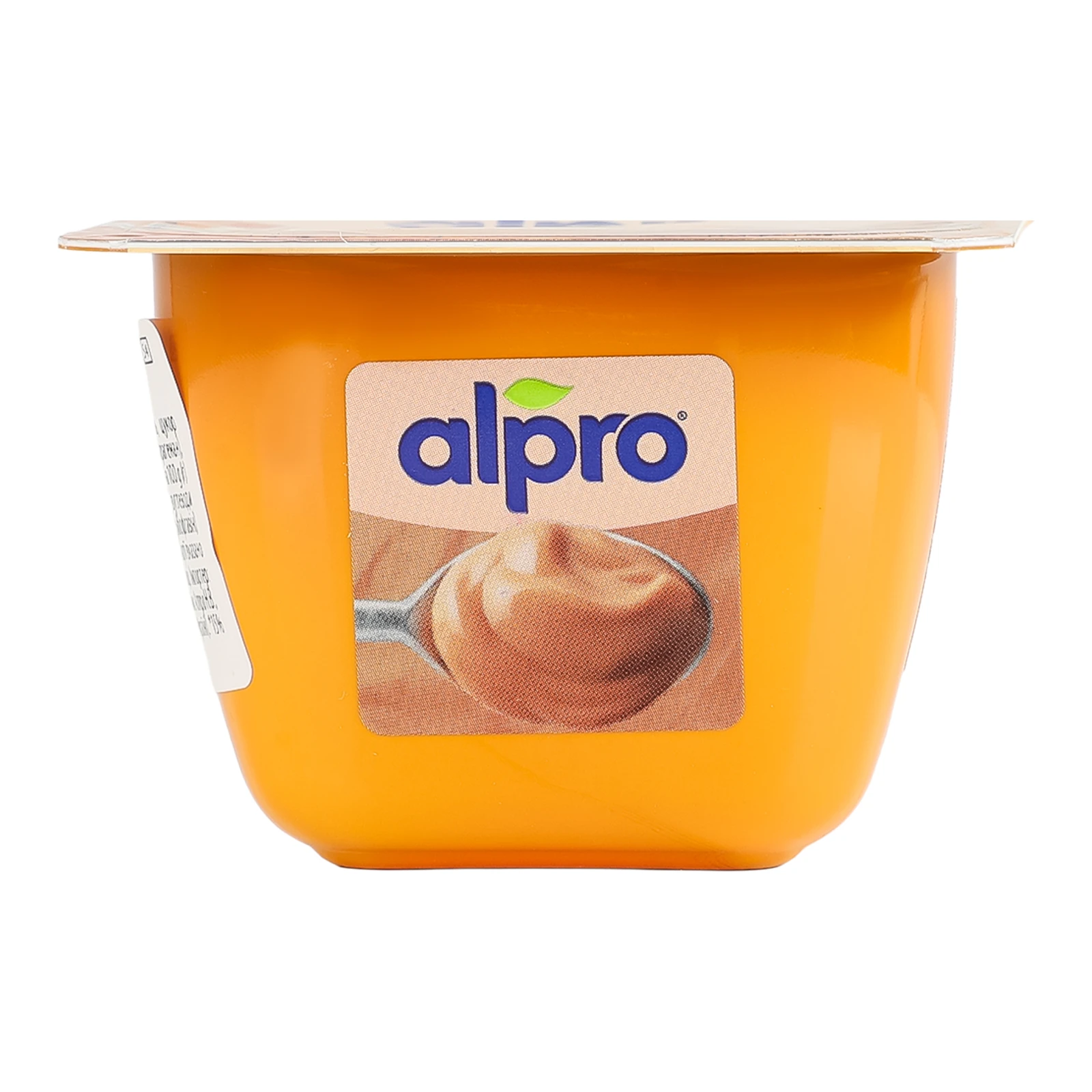 Десерт Alpro соєвий з доданими кальцієм та вітамінами з карамельним смаком 125г