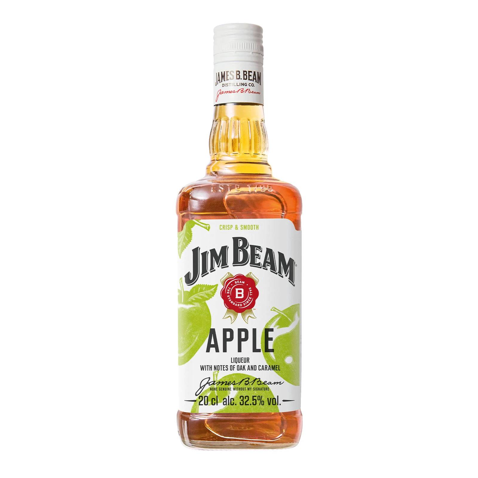 Лікер Jim Beam Apple міцний 32.5% 0.2л Фото №:1