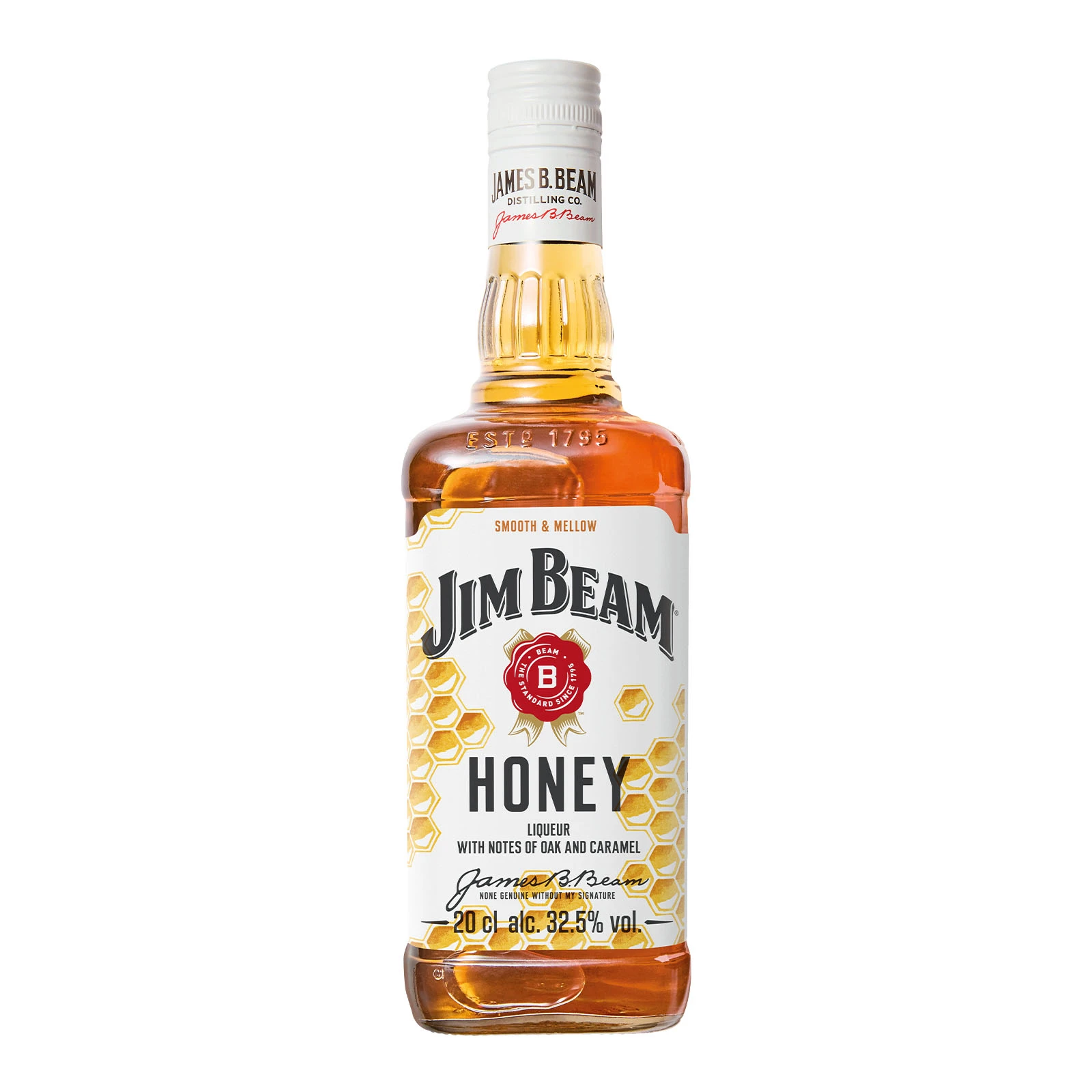 Лікер Jim Beam Honey міцний 32.5% 0.2л Фото №:1