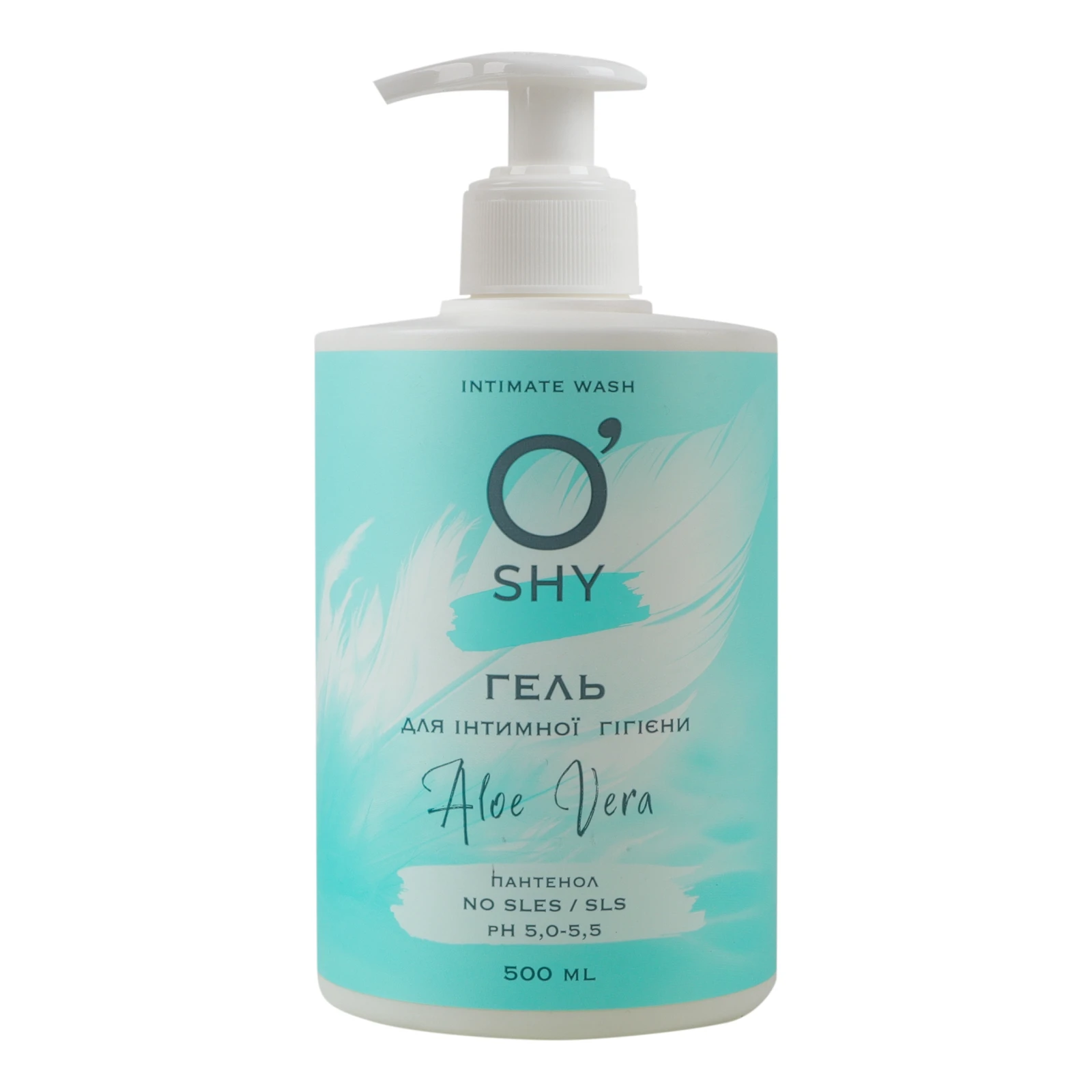 Гель O'shy для інтимної гігієни Aloe vera 500мл Фото №:1