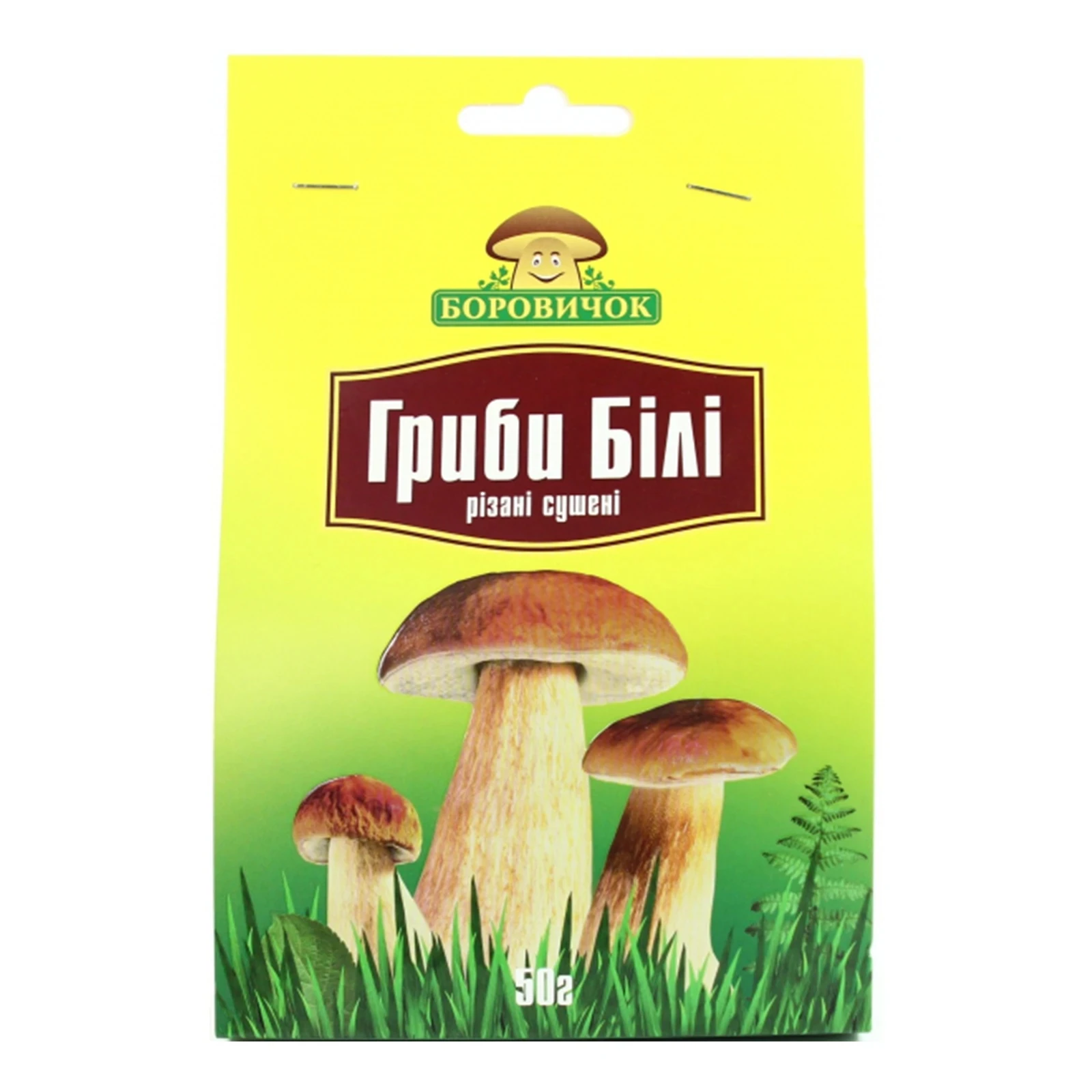 Суміш грибів Боровичок 50г лісових сушених Фото №:1