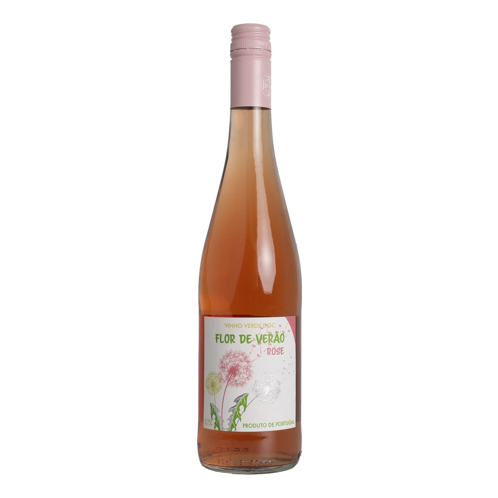 Вино Flor de Verao 0,75л 9,5% Vinho Verde Rosado рожеве н/сухе