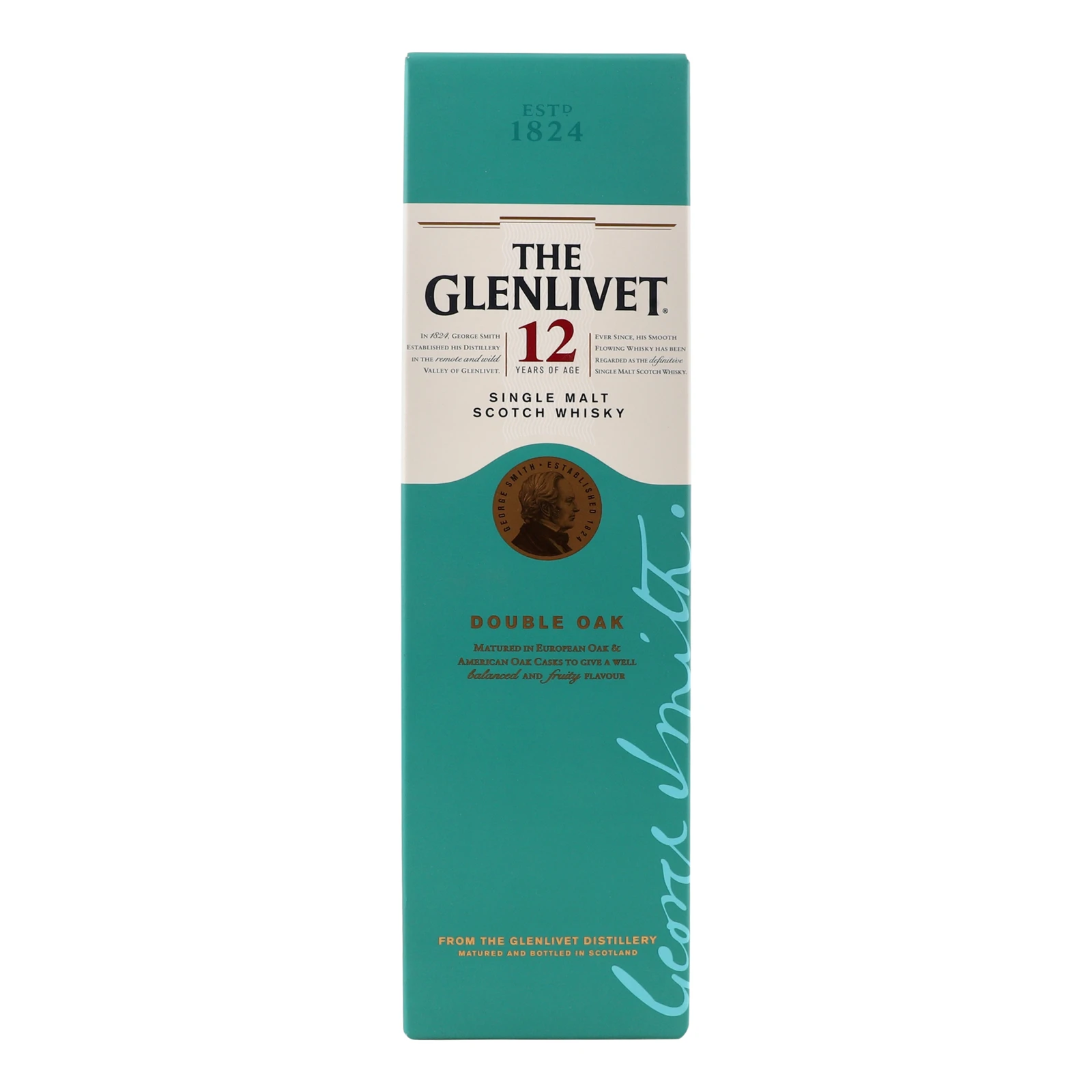 Віскі The Glenlivet 12YO шотландське односолодове 40% 0.7л
