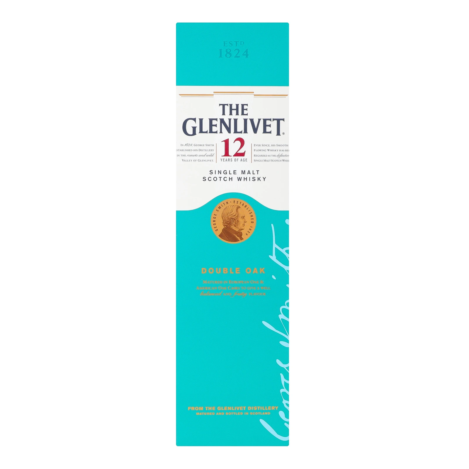 Віскі The Glenlivet 12 YO шотландське односолодове 40% 0.7л Фото №:1
