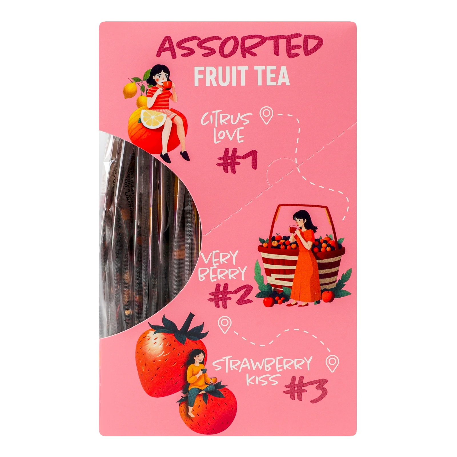 Чай Tea Moments Асорті фруктовий 15х2.28г Фото №:2