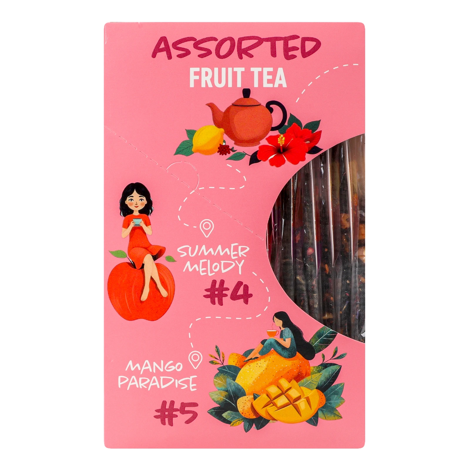 Чай Tea Moments Асорті фруктовий 15х2.28г Фото №:1