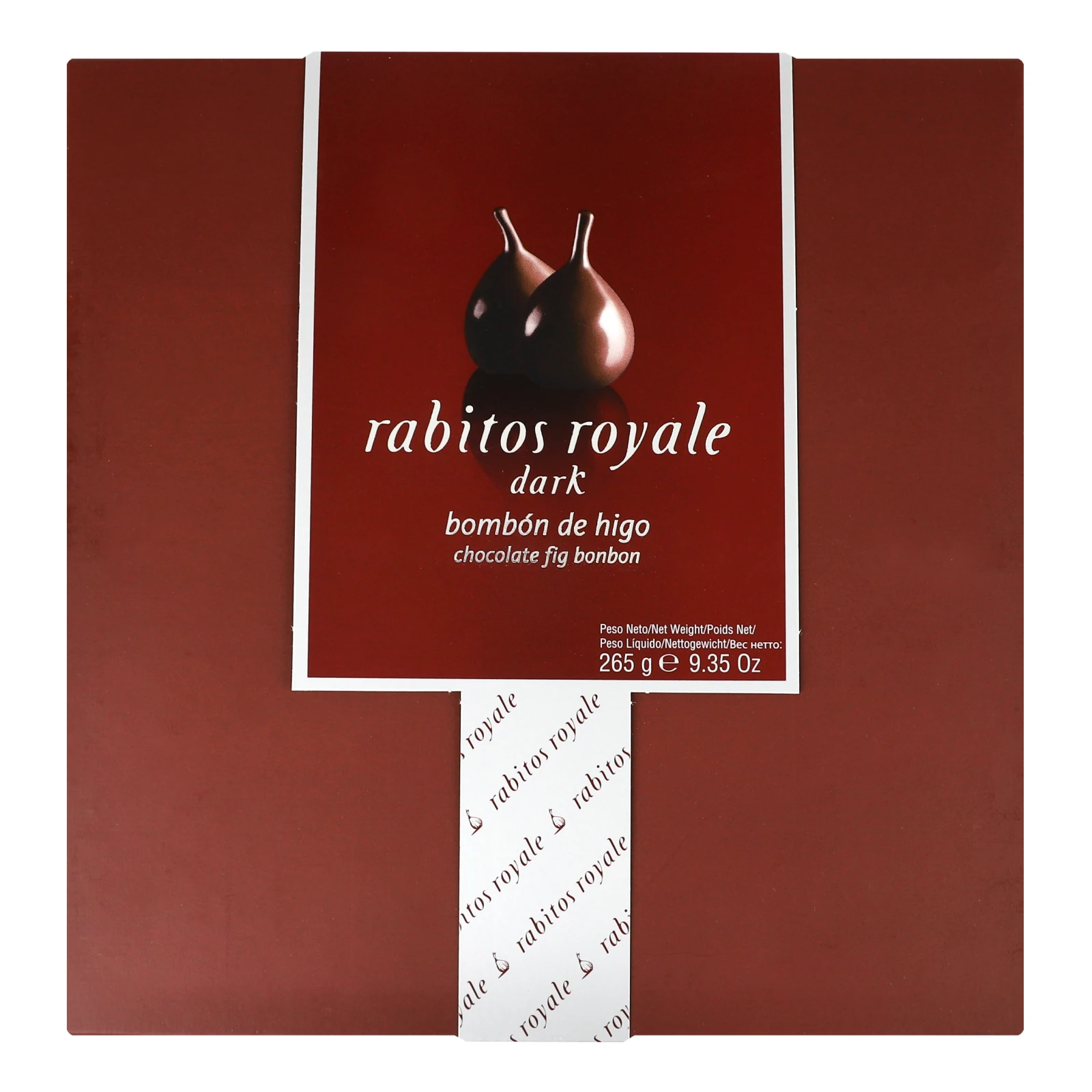 Інжир Rabitos Royale 265г у темному шоколаді Новинка Фото №:1