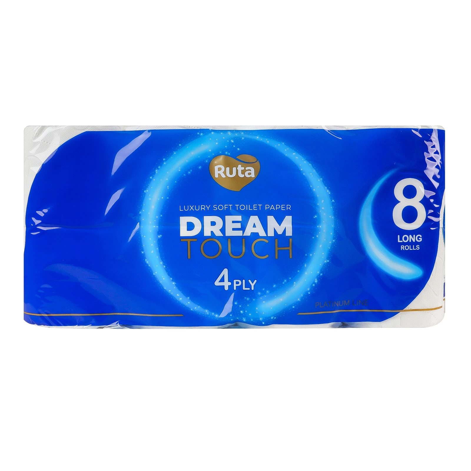 Папір туалетний Ruta Dream touch 4-х шаровий 8шт Фото №:1