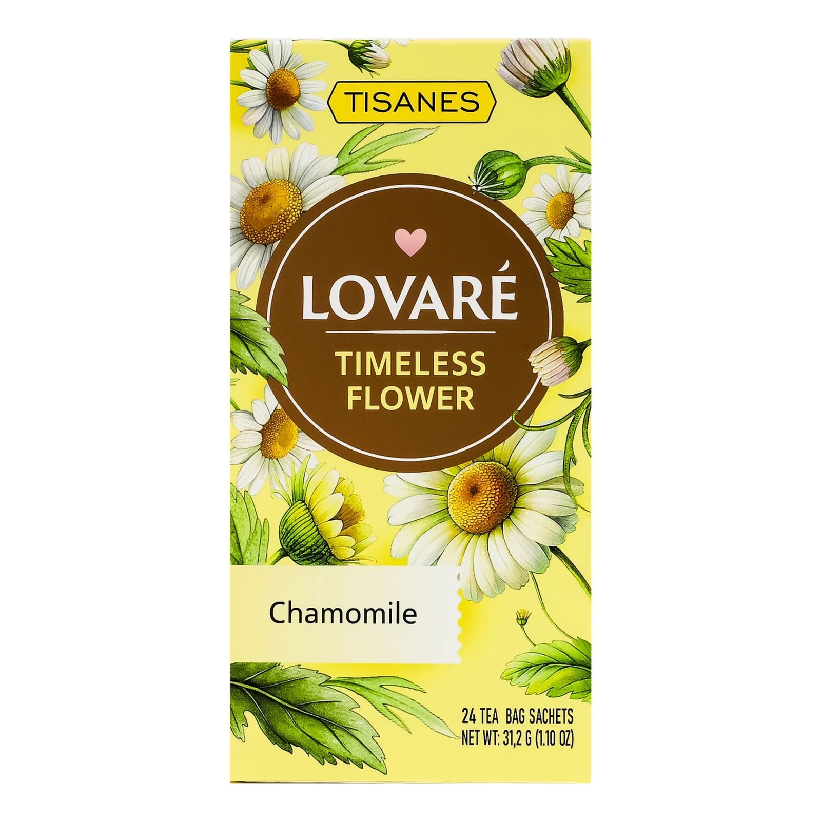 Чай Lovare Timeless flower трав'яний з квітів ромашки 24х1.3г