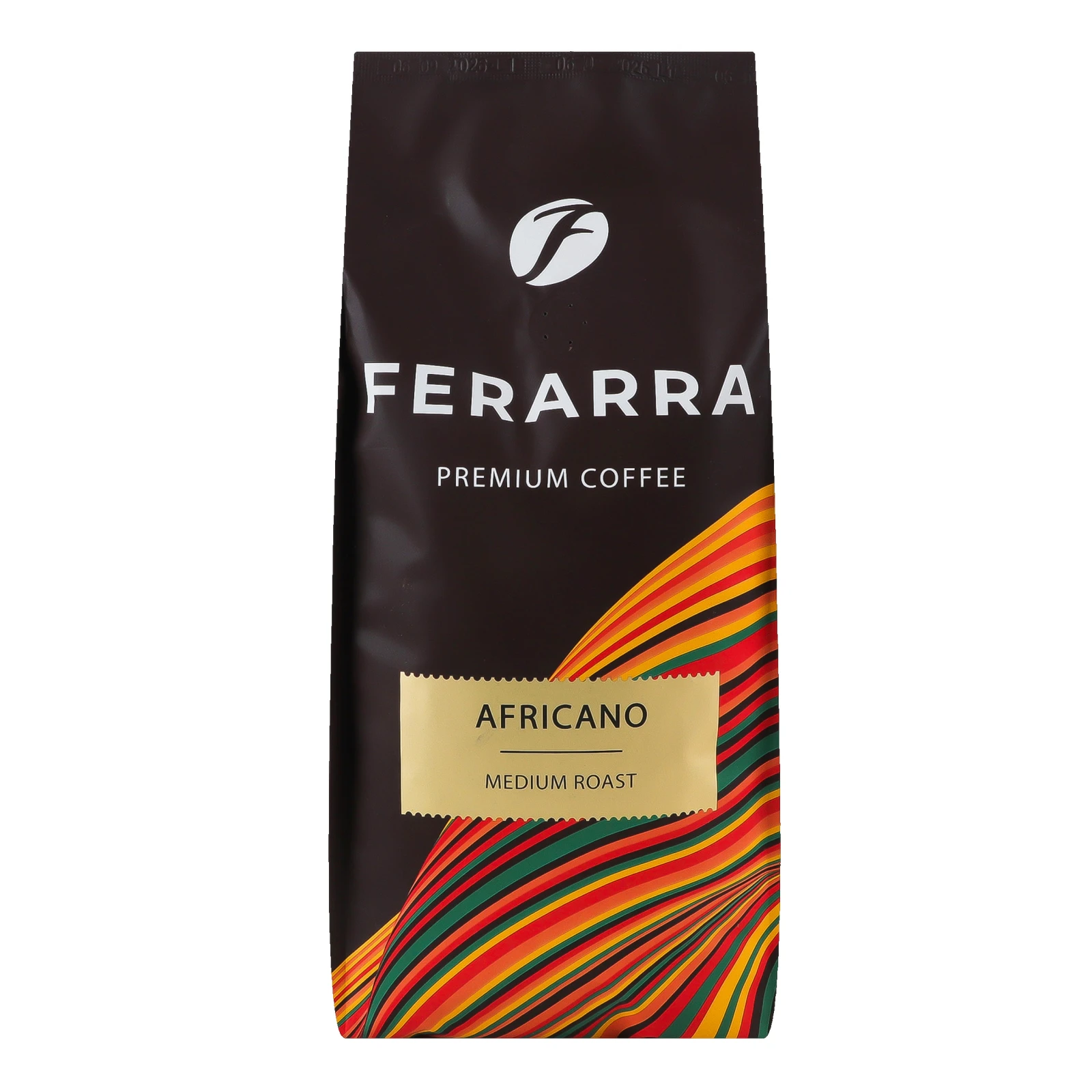 Кава Ferarra Africano натуральна смажена в зернах 1кг