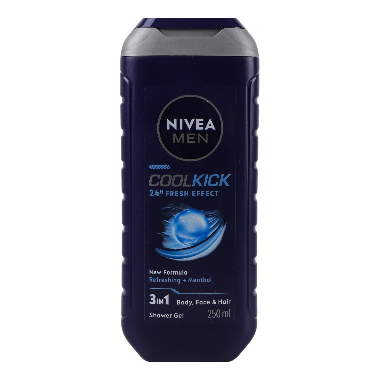 Гель для душу Nivea Men Cool Kick 3в1 250мл Фото навігації №:1