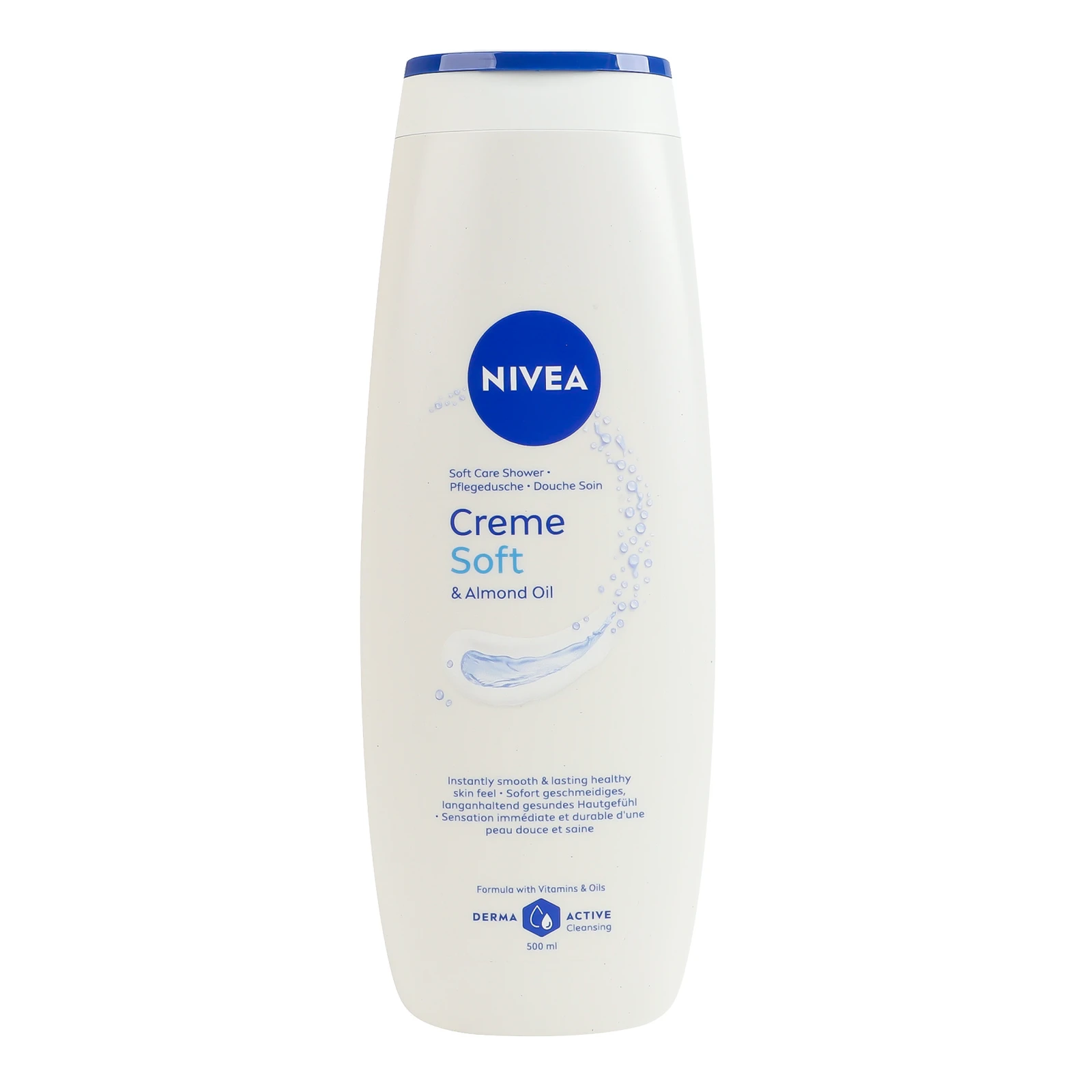 Гель-догляд для душу Nivea Creme Soft&almond oil 500мл