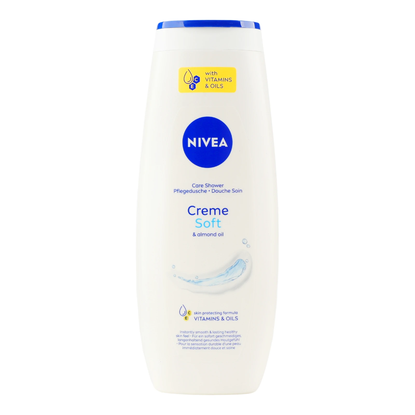 Гель-догляд для душу Nivea Creme soft і мигдалева олія 500мл Фото №:1