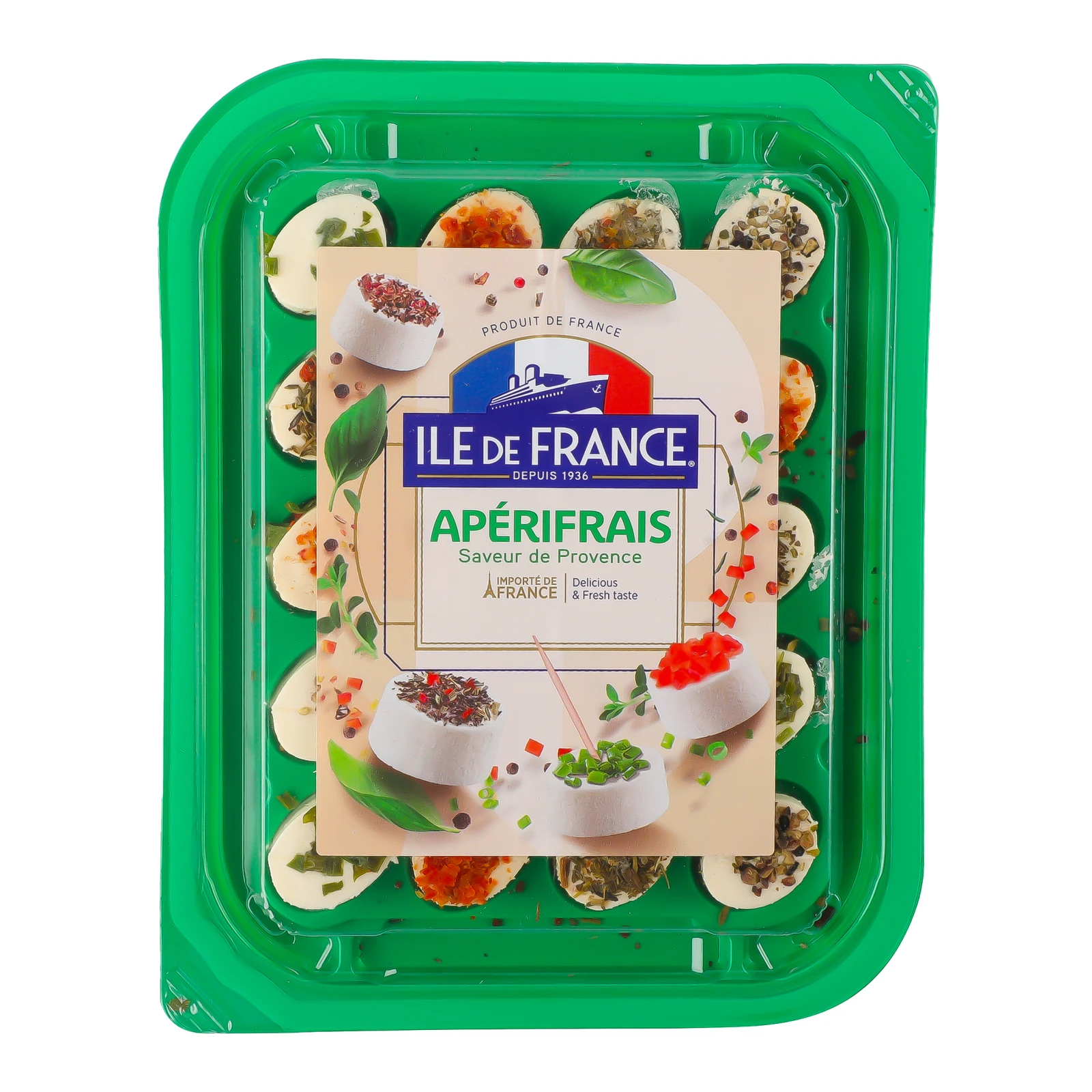 Сир Ile de France 100г Saveur de Provence Aperifrais Фото №:1