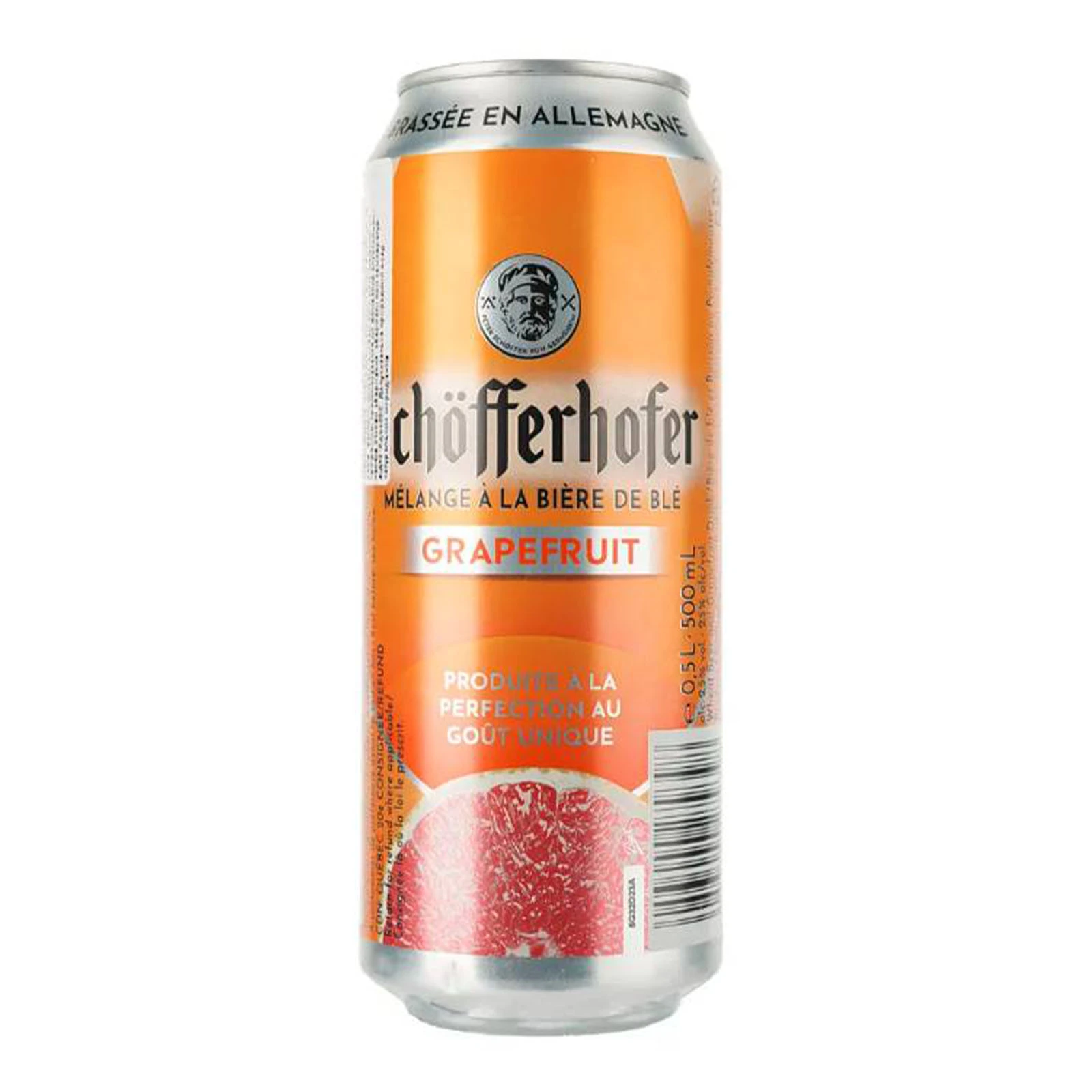 Пиво Schofferhofer 0,5л 2,5% пшеничне з соком грейпфрута з/б Фото №:1