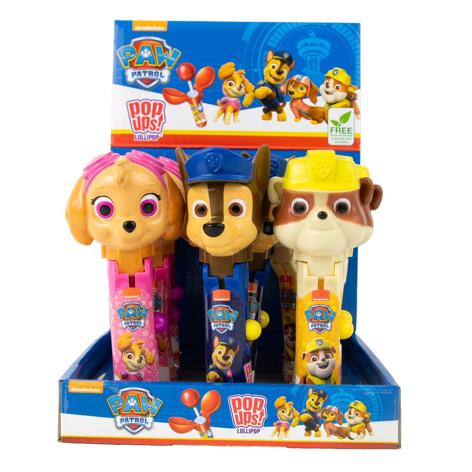 Набір іграшка+льодяник BIP Holland Paw Patrol контейнер-схованка 10г Фото №:1