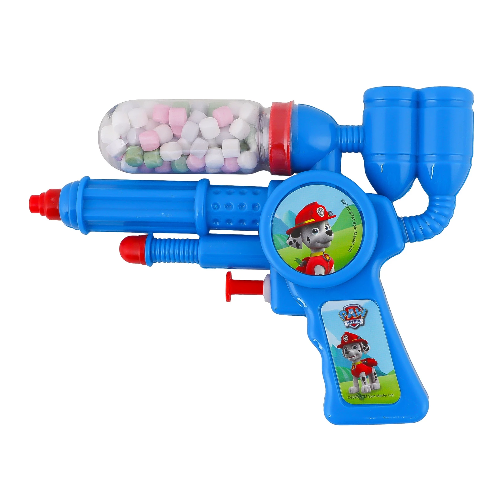 Набір іграшка+цукерки BIP Holland Paw patrol Пістолет водяний 20г Фото №:1