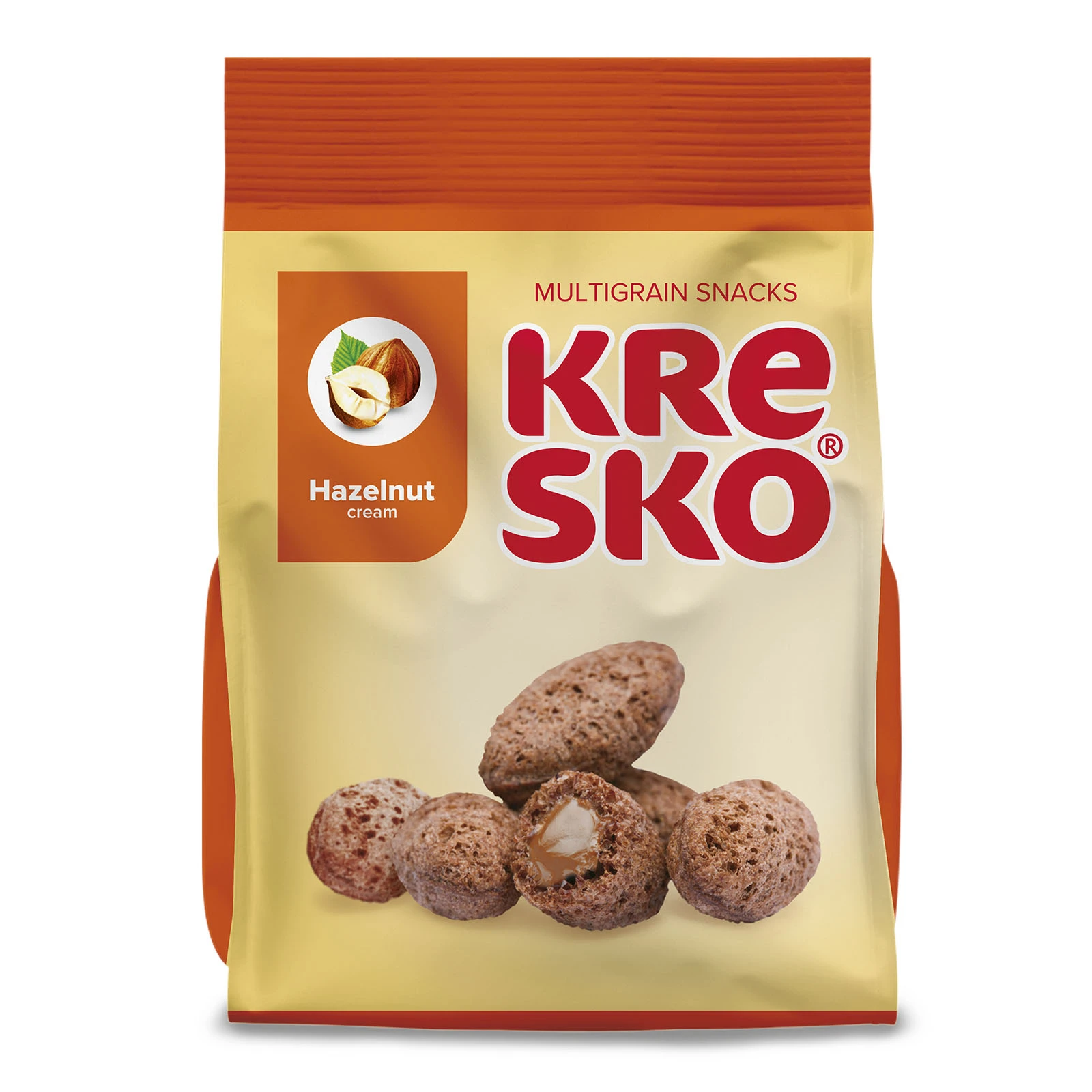 Снеки АВК Kresko мультизлакові фігурки горіховий крем 74г Фото №:1