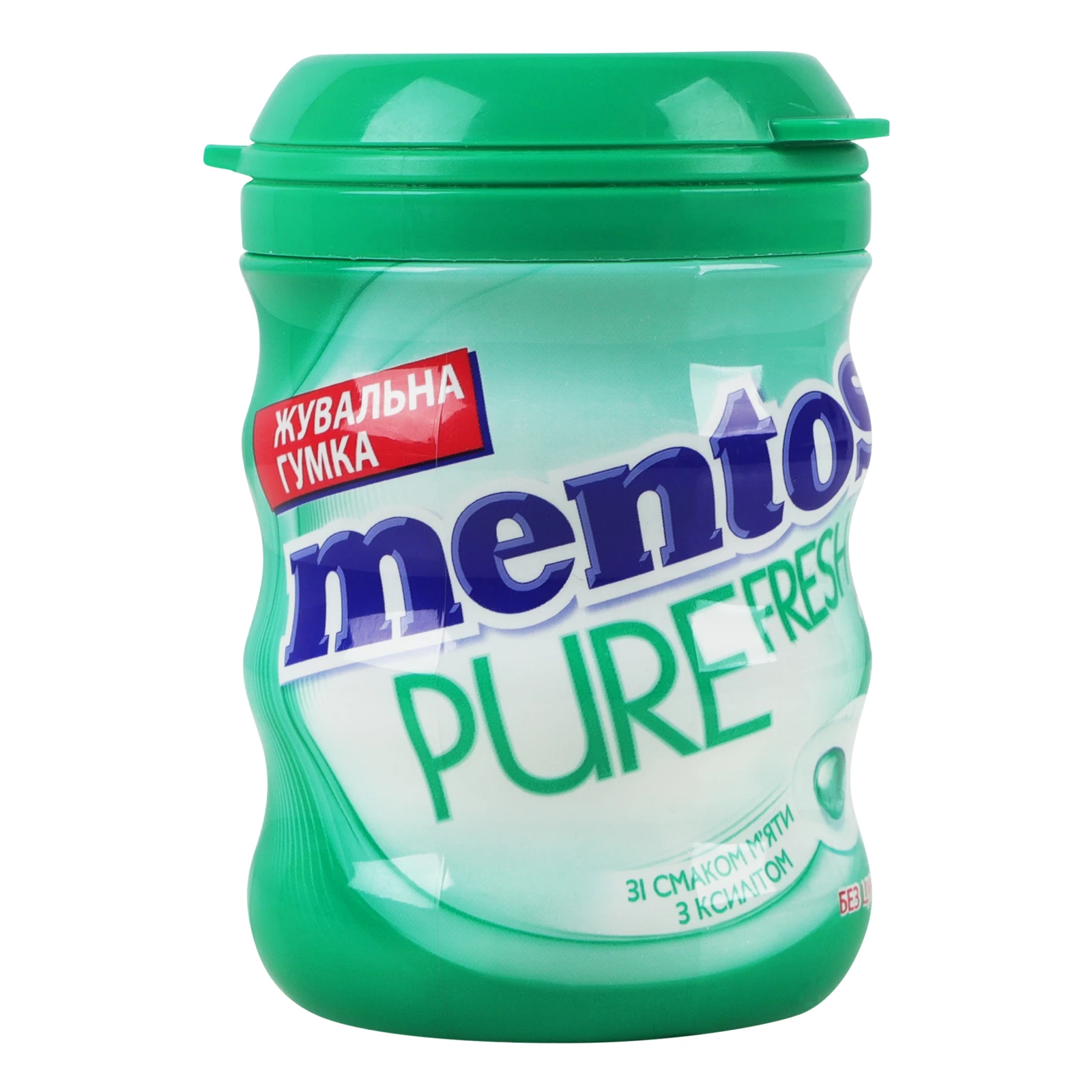 Жувальна гумка Mentos 56г Pure fresh зі смаком м`яти Новинка Фото №:1