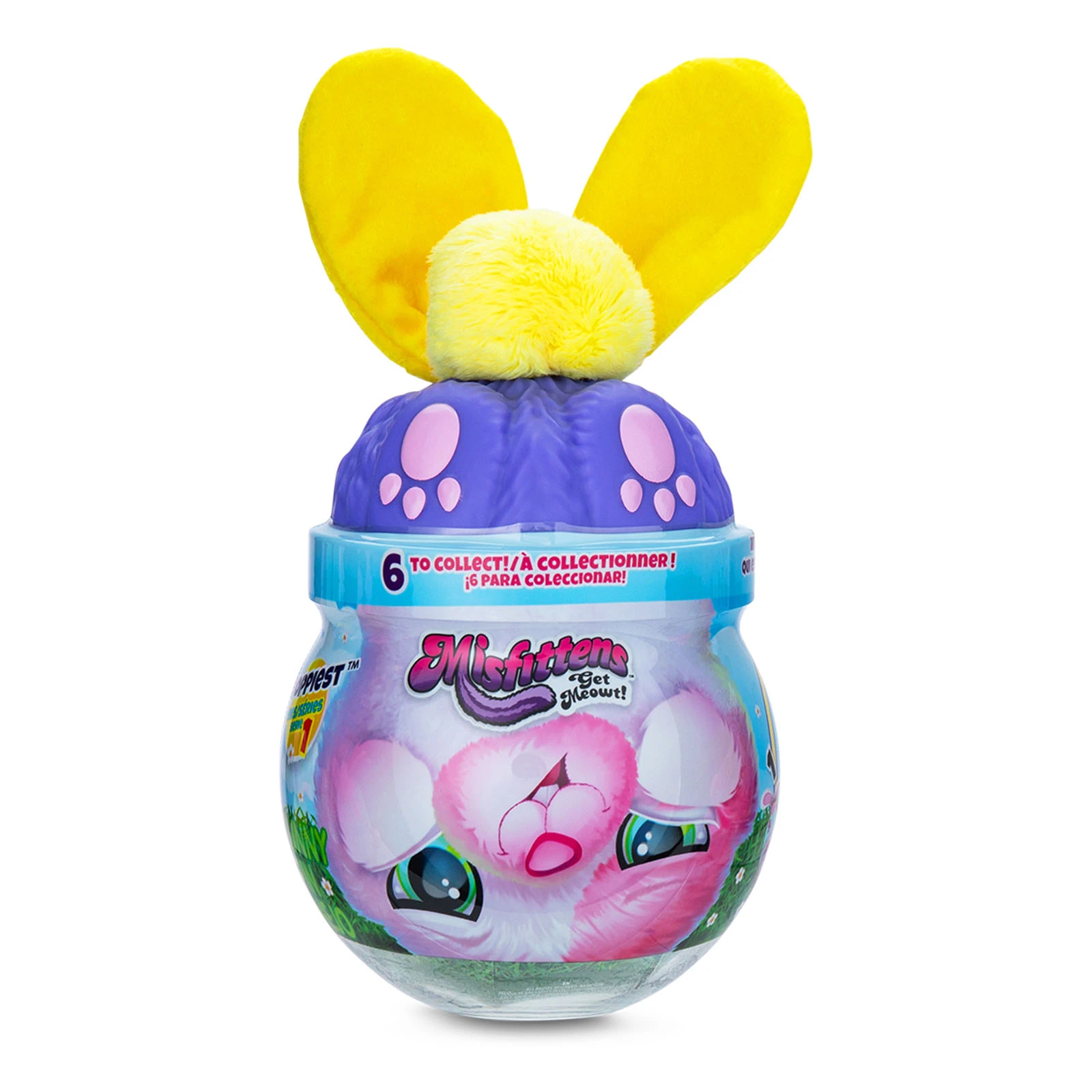 Іграшка м`яка Misfittens W1 Зайчик у банці в асорт. Фото №:1