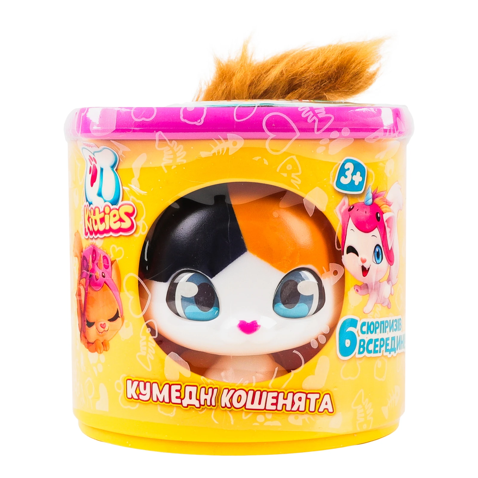Набір ігровий QT Kitties Кумедні кошенята Кошеня Оллі №450001-1 для дітей від 3-х років 1шт Фото №:1