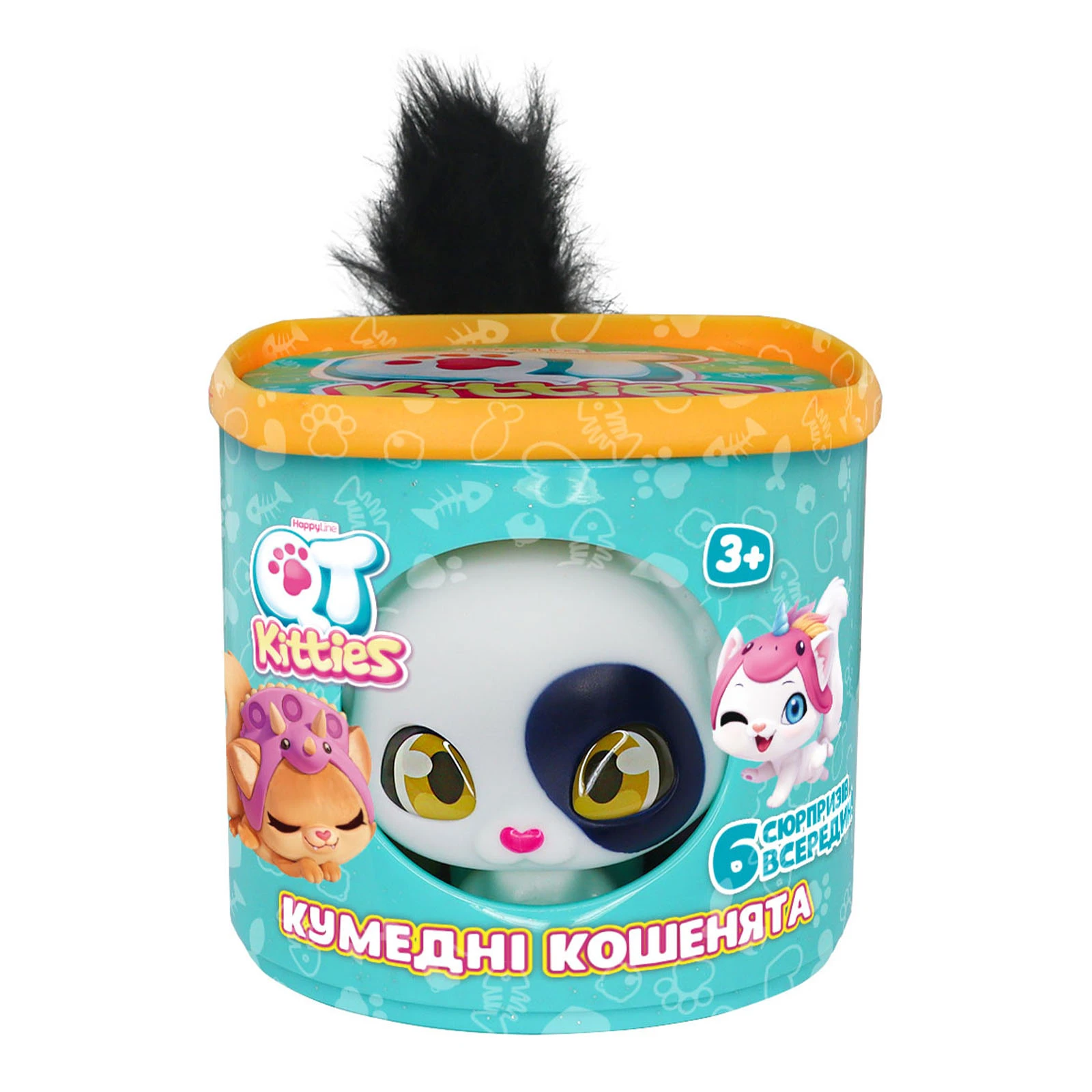 Набір ігровий QT Kitties Кошеня Кенді фігурка, будиночок, аксесуари Фото №:1