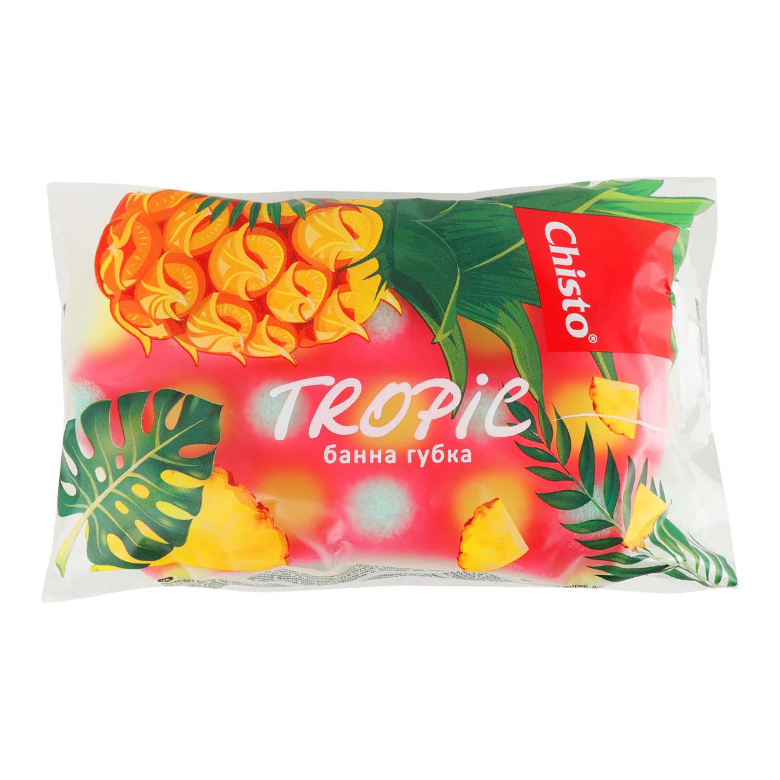 Губка Chisto банна Tropic Фото №:1