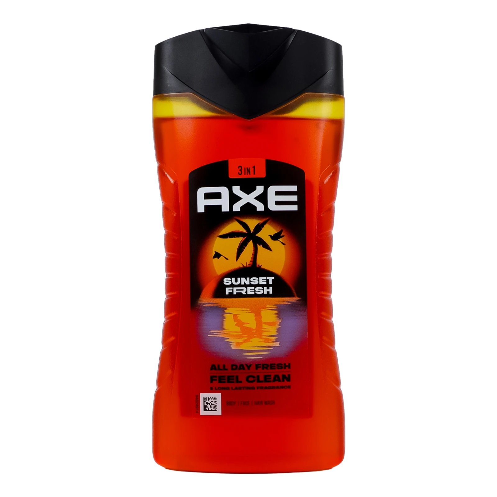 Гель для душу та шампунь Axe Sunset fresh 3в1 250мл Фото №:1