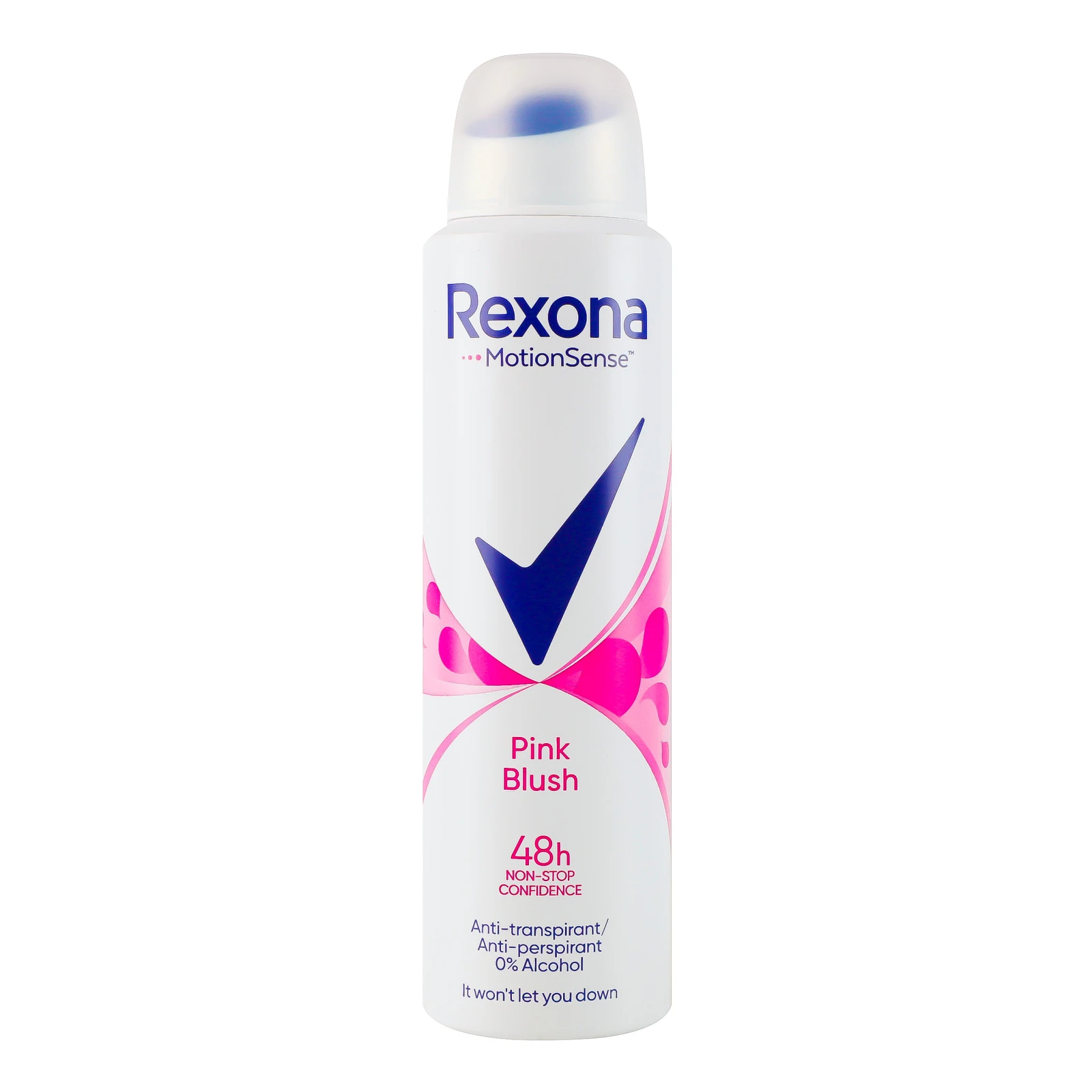 Антиперспірант Rexona Pink blush аерозоль 150мл Фото навігації №:1