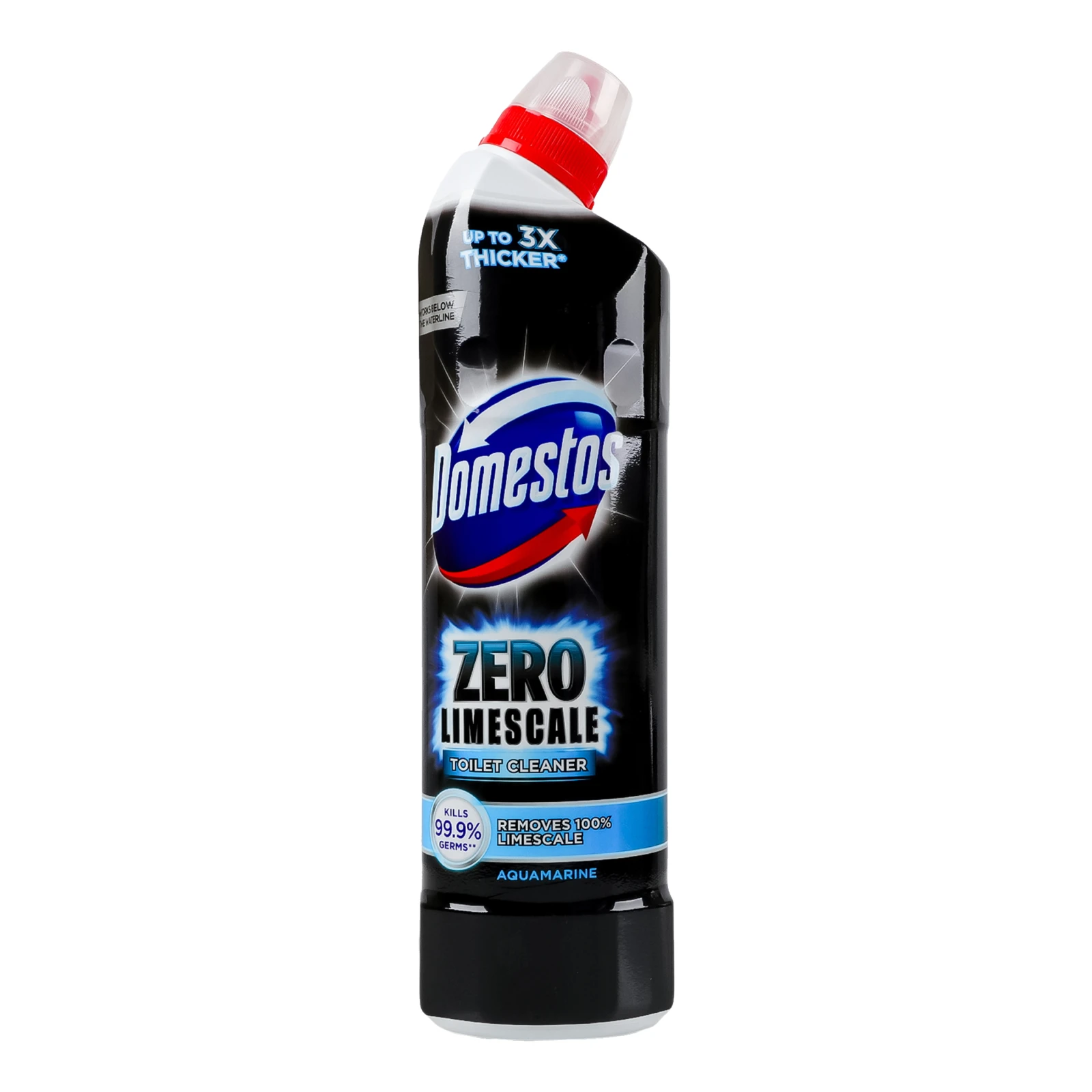 Засіб для чищення Domestos для унітазу Zero limescale Aquamarine 750мл Фото навігації №:1