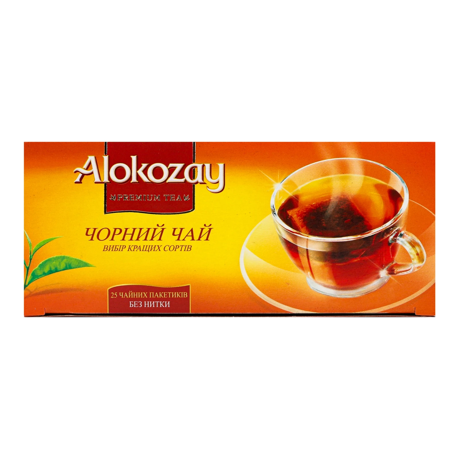 Чай Alokozay 2г*25пак чорний Фото №:1