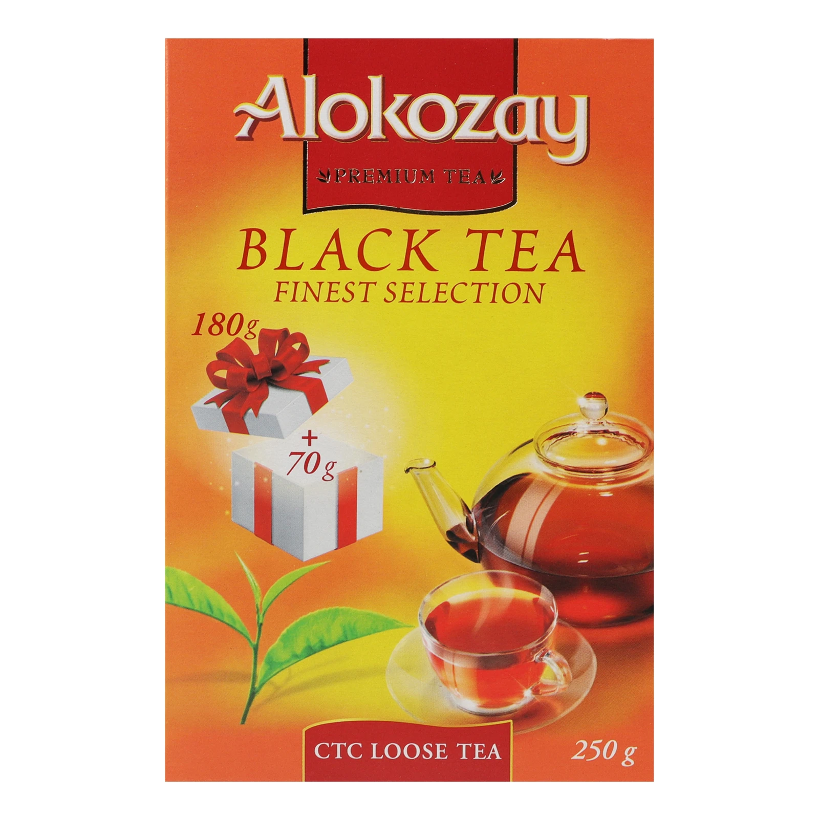 Чай Alokozay чорний байховий гранульований 250г фото 2